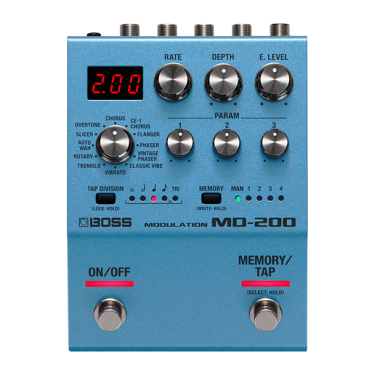 Pedal Boss MD-200 - Modulation - MD-200 MODULACION PEDAL EFECTO BOSS