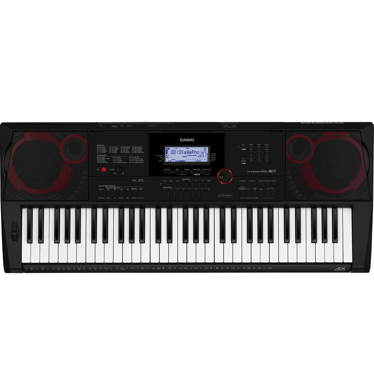 Teclado personal Casio CT-X3000 - CT-X3000 TECLADO PERSONAL CASIO
