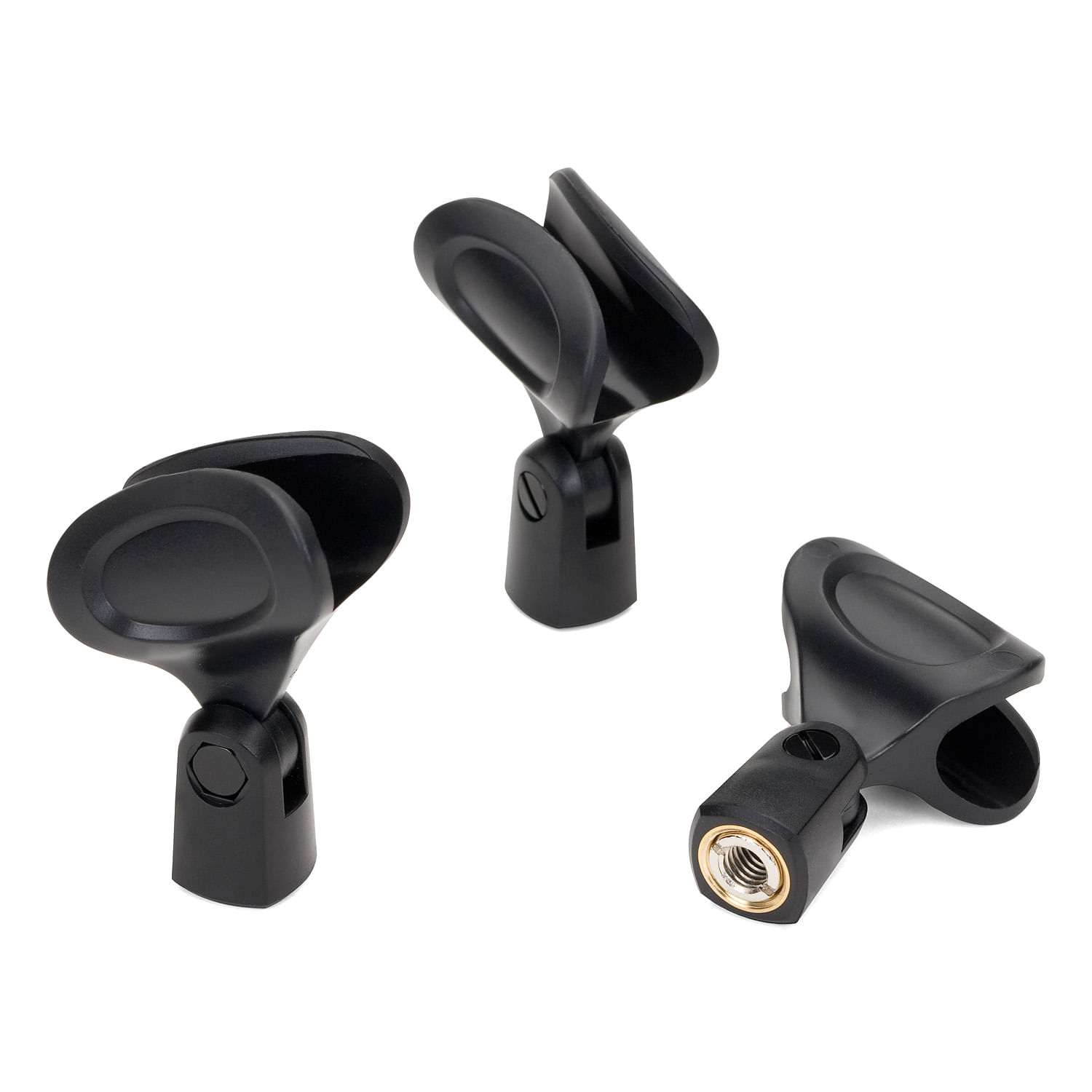 Set Samson de 3 pinzas para micrófono MC1 - MC1 BK PINZA MICROFONO SAMSON
