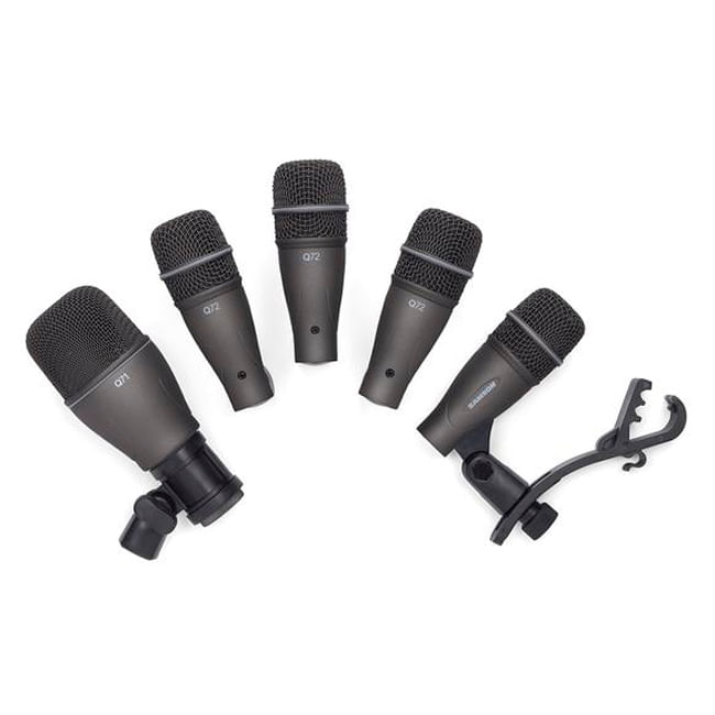 Set de 5 micrófonos Samson para batería DK705 - DK705 PACK MICROFONO SAMSON