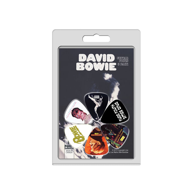 Pack 6 uñetas Perri's Leathers LP-DB2 - LP-DB2 PACK UÑETAS 6 DAVID BOWIE PERRI'S LEATHERS