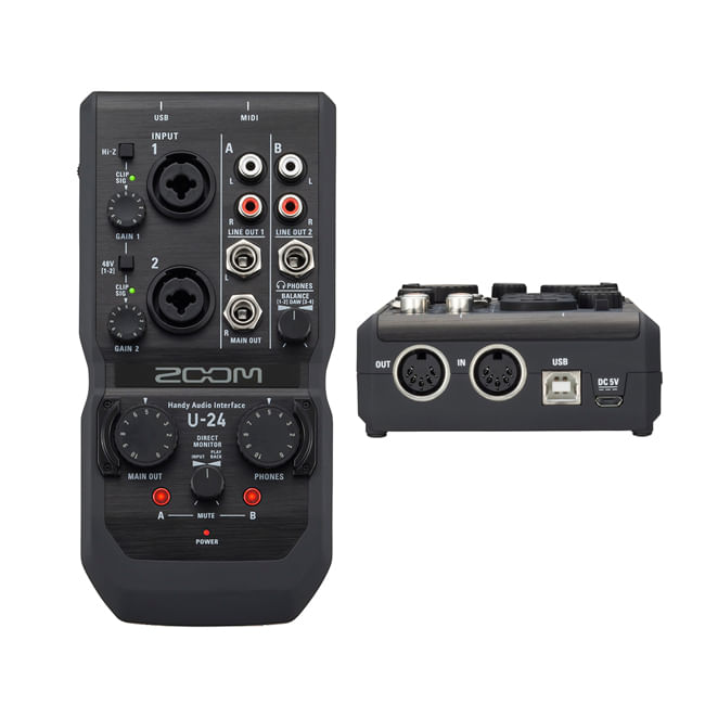 Interfaz Zoom U24 - U24 PROCESADOR AUDIO ZOOM