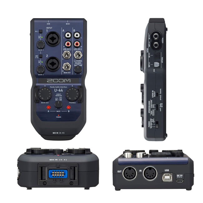 Interfaz Zoom U44 - U44 PROCESADOR AUDIO ZOOM