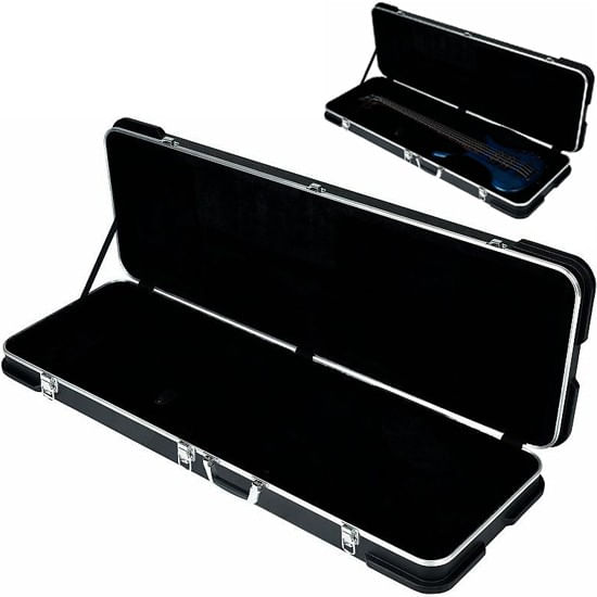 Case Rockcase rectangular RCABS10505B/SB para bajo - RCABS10505B/SB BK CASE BAJO ELECTRICO ROCKBAG