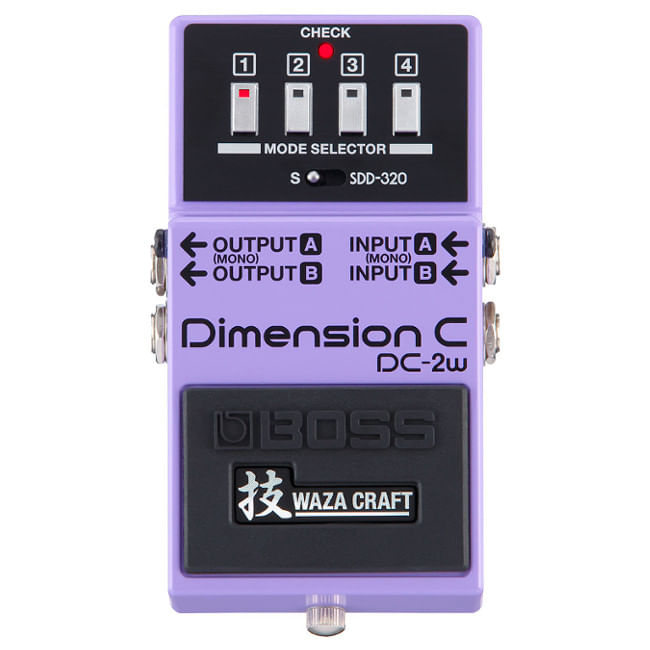 Pedal Boss DC-2W - Dimension C - DC-2W PEDAL EFECTO BOSS
