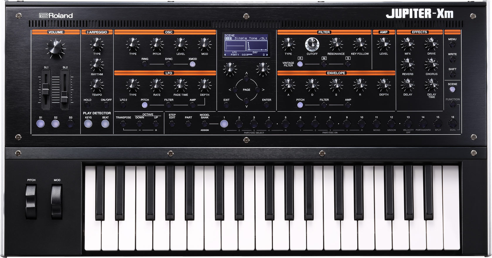 Sintetizador analógico Roland Jupiter-Xm - JUPITER-Xm SINTETIZADOR ROLAND