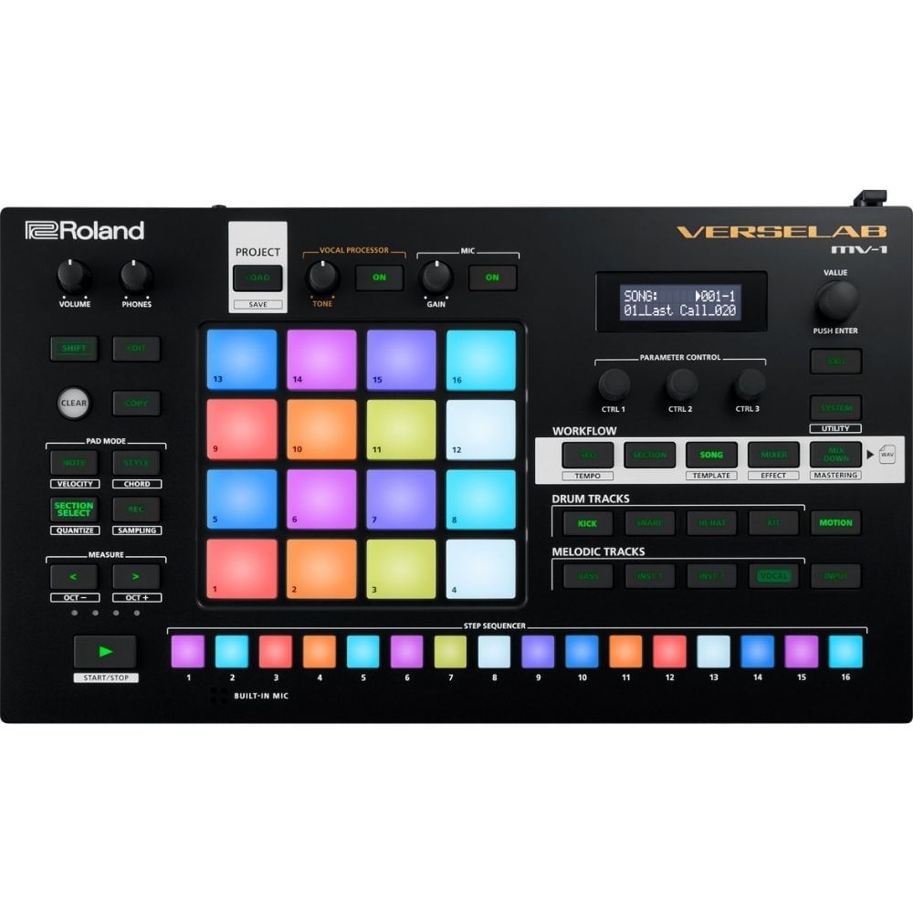 Workstation Roland Verselab MV-1 - MV-1 VERSELAB WORKSTATION ROLAND