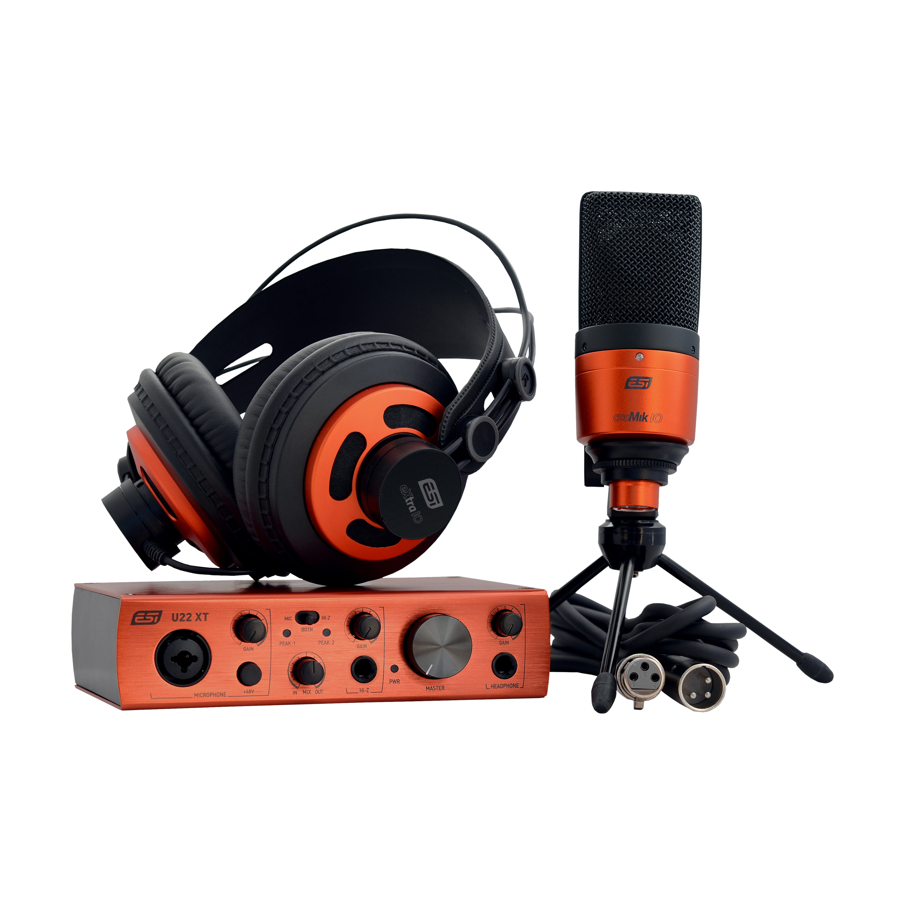 Pack de Interfaz de Audio ESI U22 XT cosMik - U22XT COSMIK SET INTERFAZ AUDIO ESI
