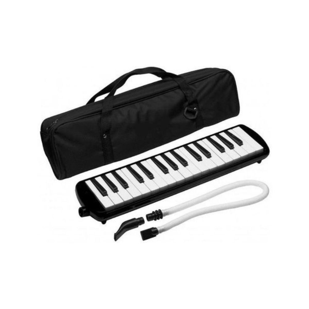 Melódica de 32 teclas Baldassare QM32 color Negro - QM32 BK MELODICA C/FUNDA BALDASSARE