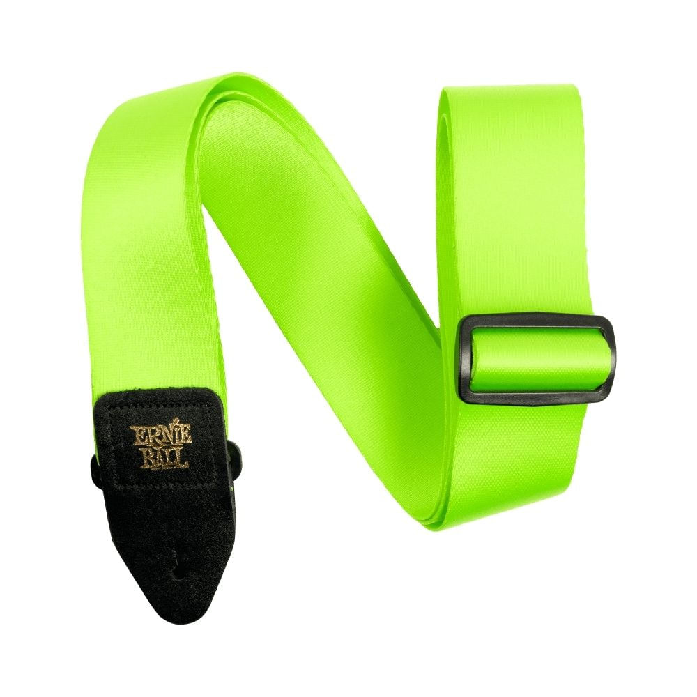 Correa para guitarra Ernie Ball Premium neon green - P05320 CORREA GUITARRA NEON GREEN PREMIUM ERNIE BALL
