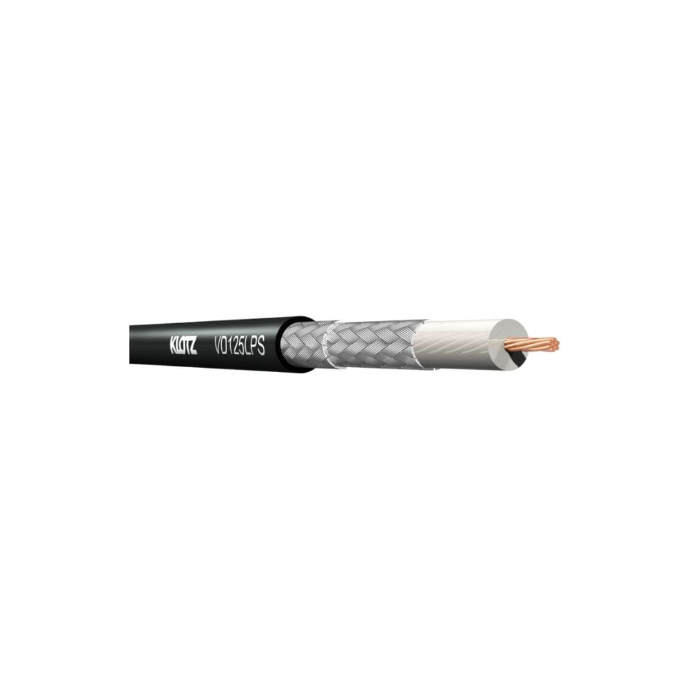 Cable de video flexible Klotz KIKKG9.0PRSW 100 mts - VD125LPS BK CABLE VIDEO EN ROLLO 100M HD-SDI KLOTZ