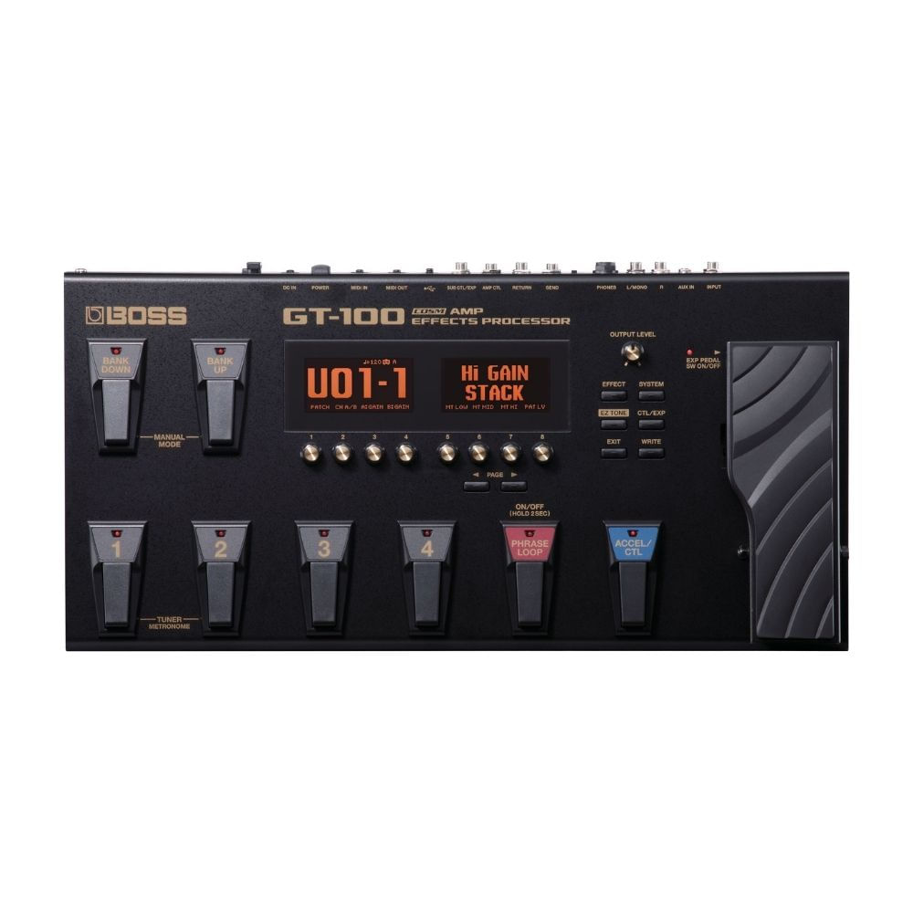 Pedalera multiefecto Boss GT-100 - GT-100-230 PEDALERA MULTIEFECTO BOSS