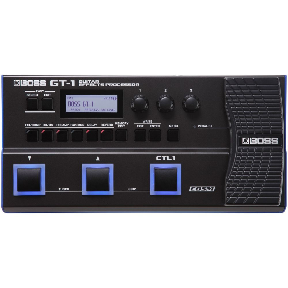 Pedalera Multiefecto Digital Boss GT-1 - GT1 PEDALERA MULTIEFECTO BOSS