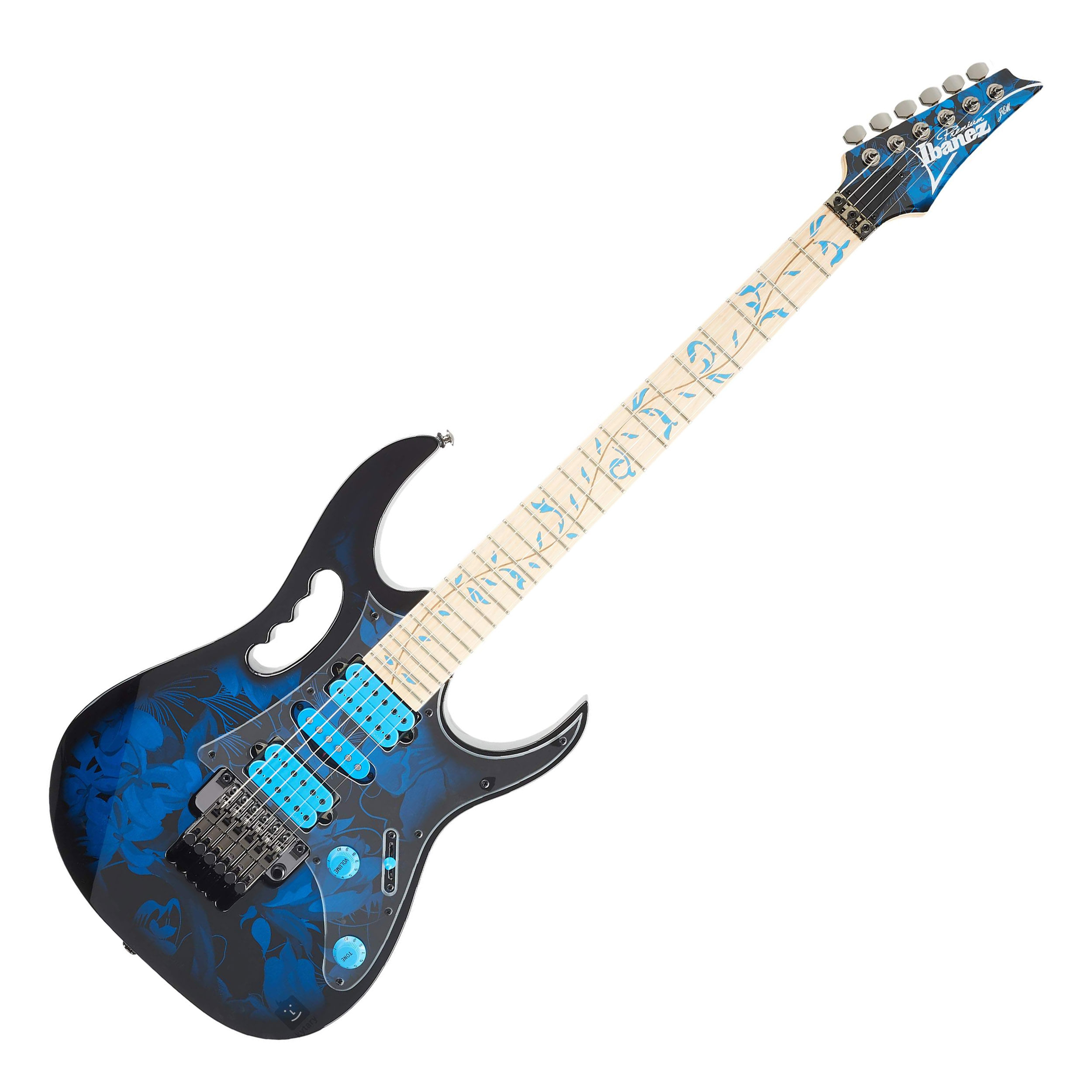 Guitarra eléctrica Ibanez JEM77P Signature Steve Vai - Blue Floral Pattern - JEM77P BFP GUITARRA ELECTRICA IBANEZ