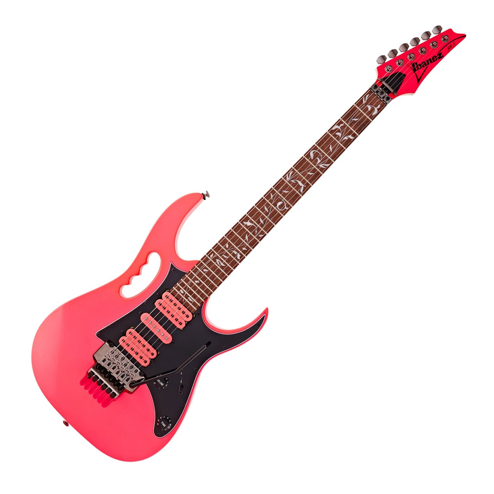 Guitarra eléctrica Ibanez JEMJRSP Signature Steve Vai - Pink - JEMJRSP PK GUITARRA ELECTRICA IBANEZ