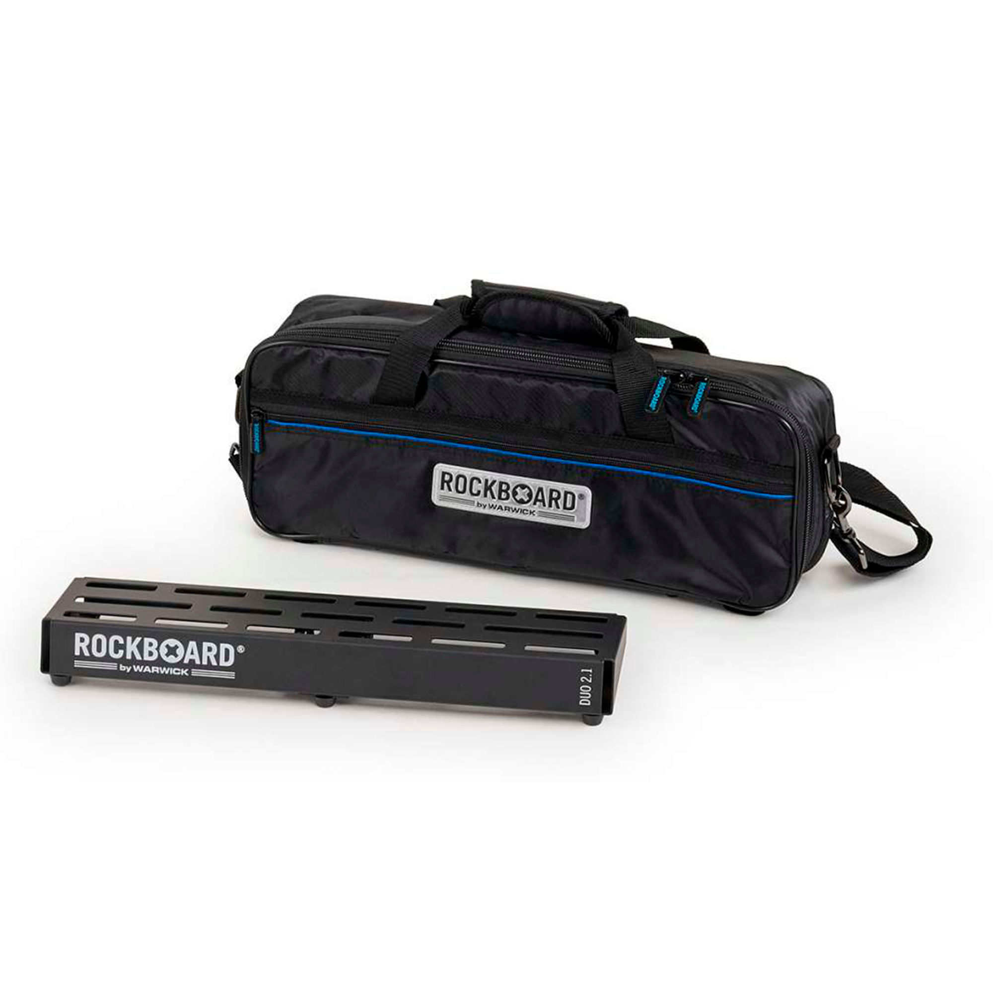 Pedalboard Rockboard RBO 2.1 Duo +Funda Rockbag - RBO B 2.1 DUO B PEDALBOARD 46 X 14.6 CM C/FUNDA ROCKBAG
