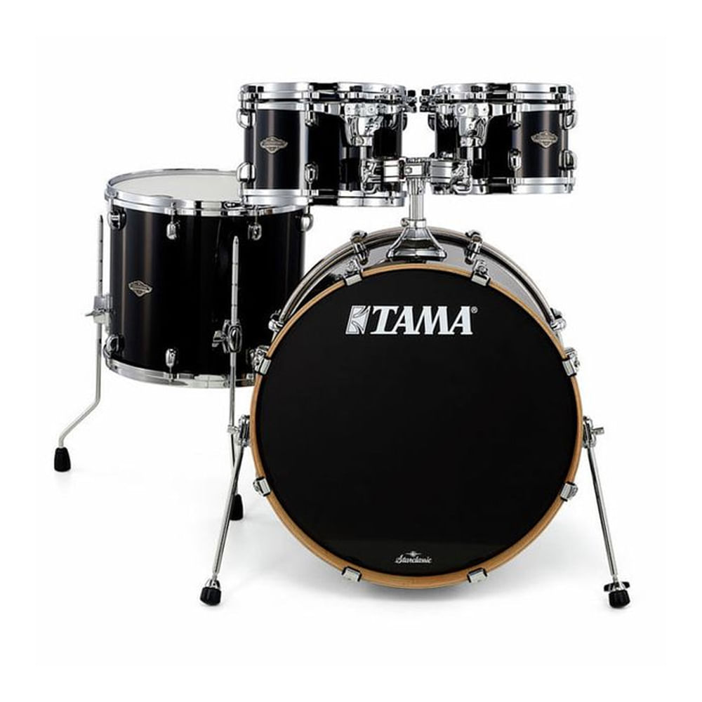 Shell Pack Tama Starclassic Performer MBS42S 4 piezas - Piano Black - MBS42S PBK SHELL PACK 4PC TAMA