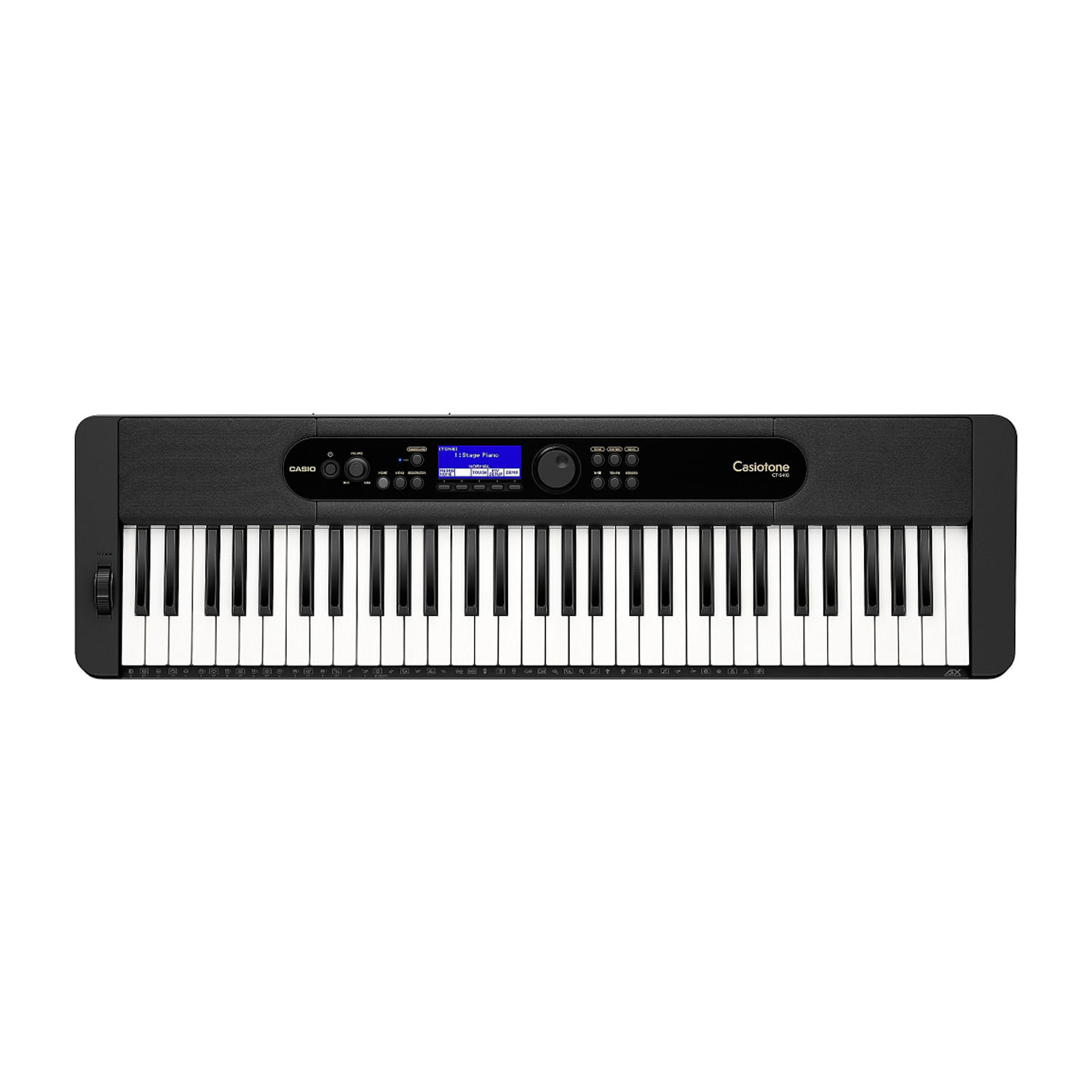 Teclado Casio CT-S410C2 Casiotone - Black - CT-S410C2 TECLADO PERSONAL CASIO