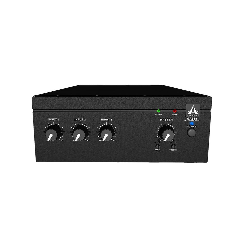 Mixer con power Phonic GA335 - GA335 BK MIXER C/POWER ANALOGO PHONIC