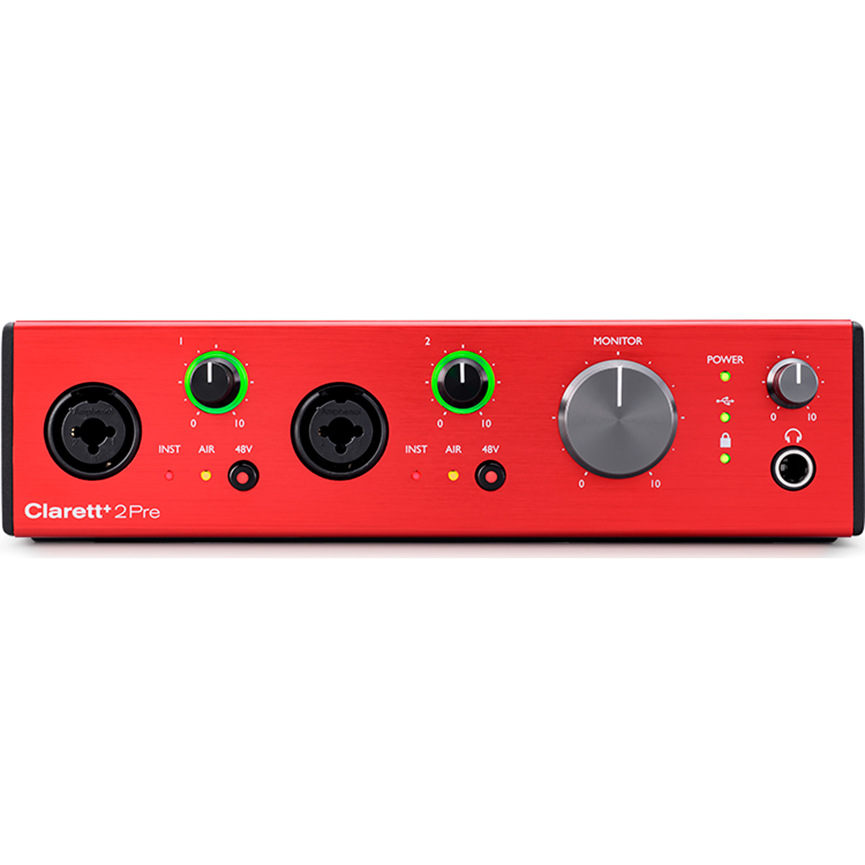 Interfaz de audio Focusrite Clarett+ 2 Pre - CLARETT+ 2PRE INTERFAZ AUDIO FOCUSRITE