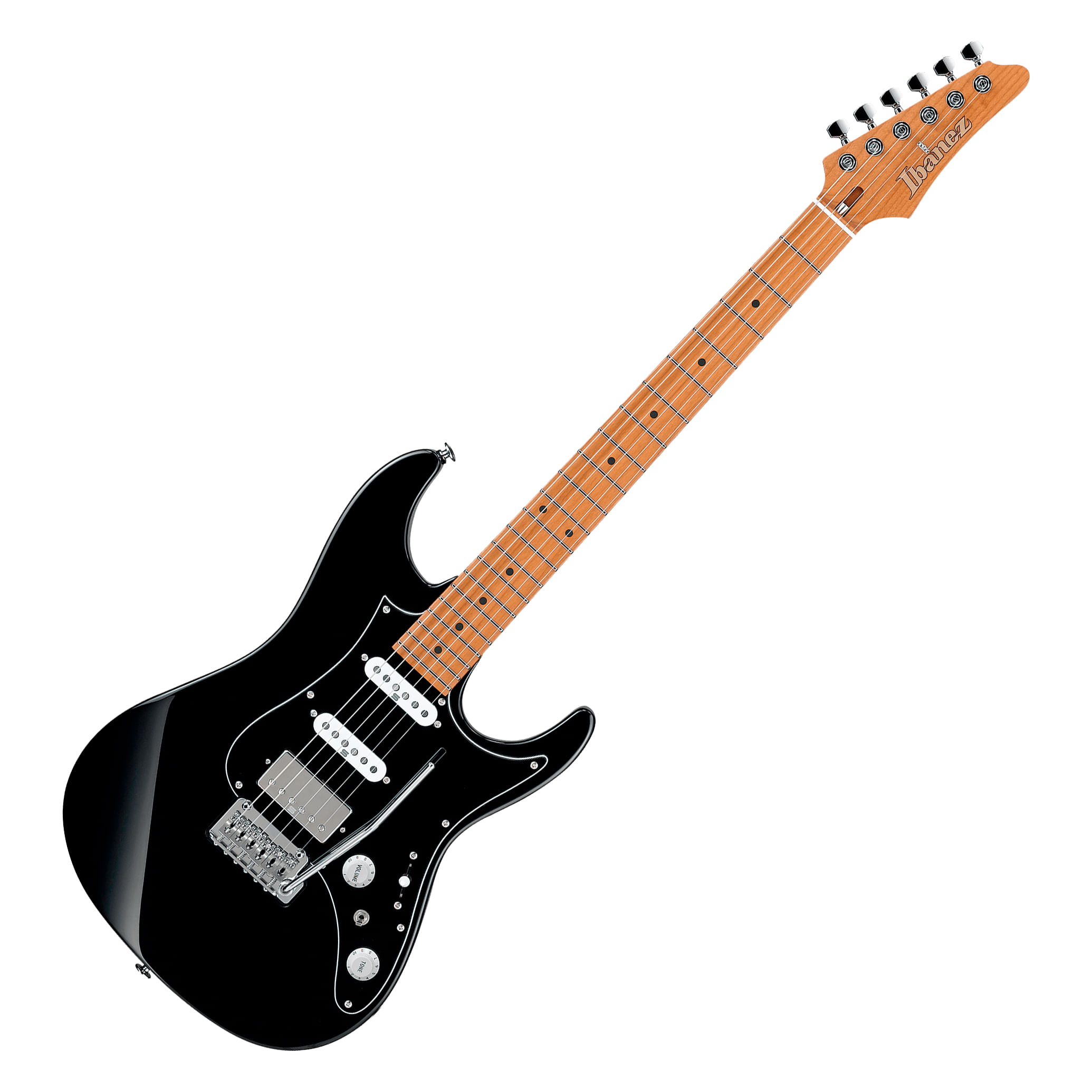 Guitarra eléctrica Ibanez AZ2204B Prestige - Black - AZ2204B BK GUITARRA ELECTRICA IBANEZ
