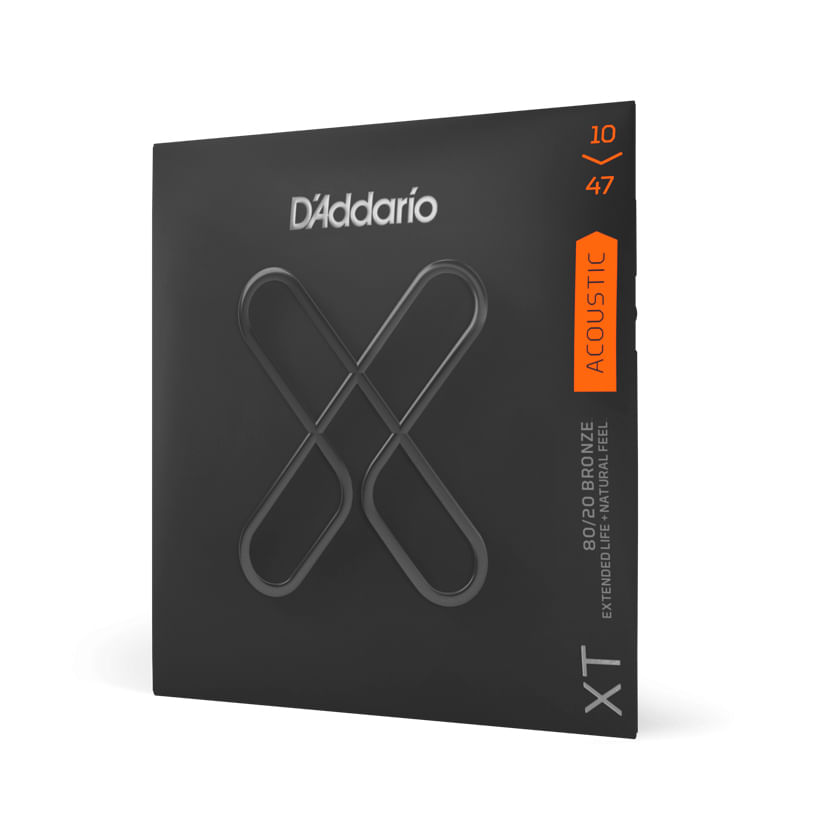 Cuerdas de guitarra acústica D´Addario XTABR1047 Extra Light Coated 10-47 - XTABR1047 CUERDAS GUITARRA FOLK DADDARIO