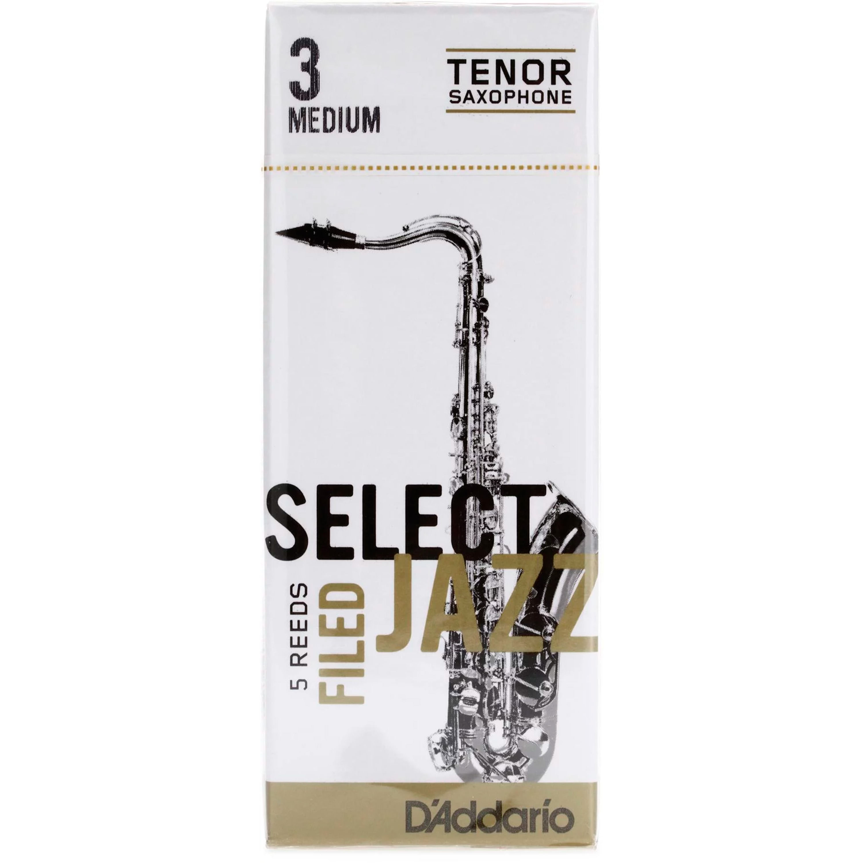 Set de 5 cañas D'daddario RSF05TSX3M para Saxofón - RSF05TSX3M SET CAÑAS SAXO 5 CAÑAS TENOR DADDARIO