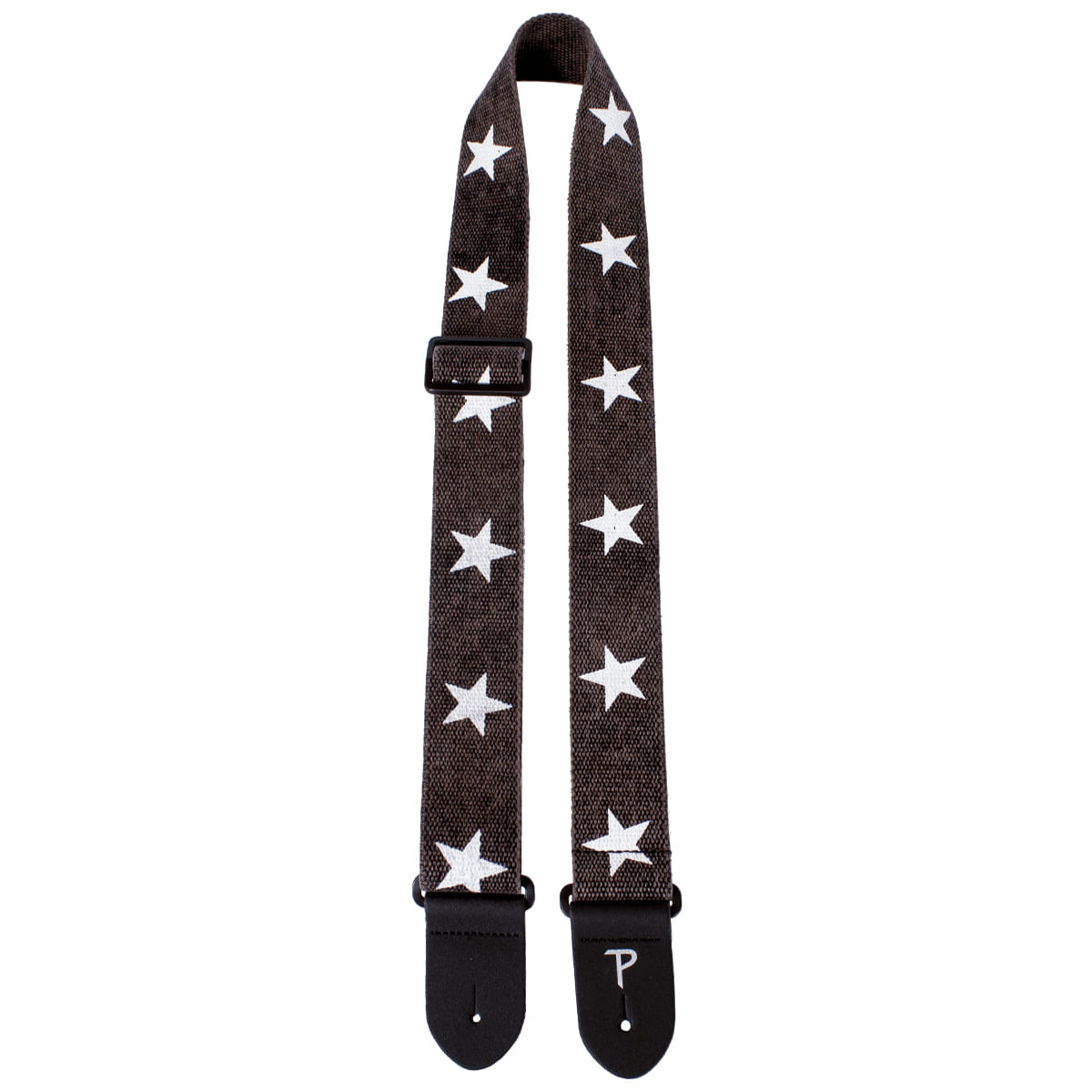 Correa para guitarra Perri´s Leathers CWS20-6528 - Gray Stars Printed - CWS20-6528 CORREA GUITARRA PERRI'S LEATHERS