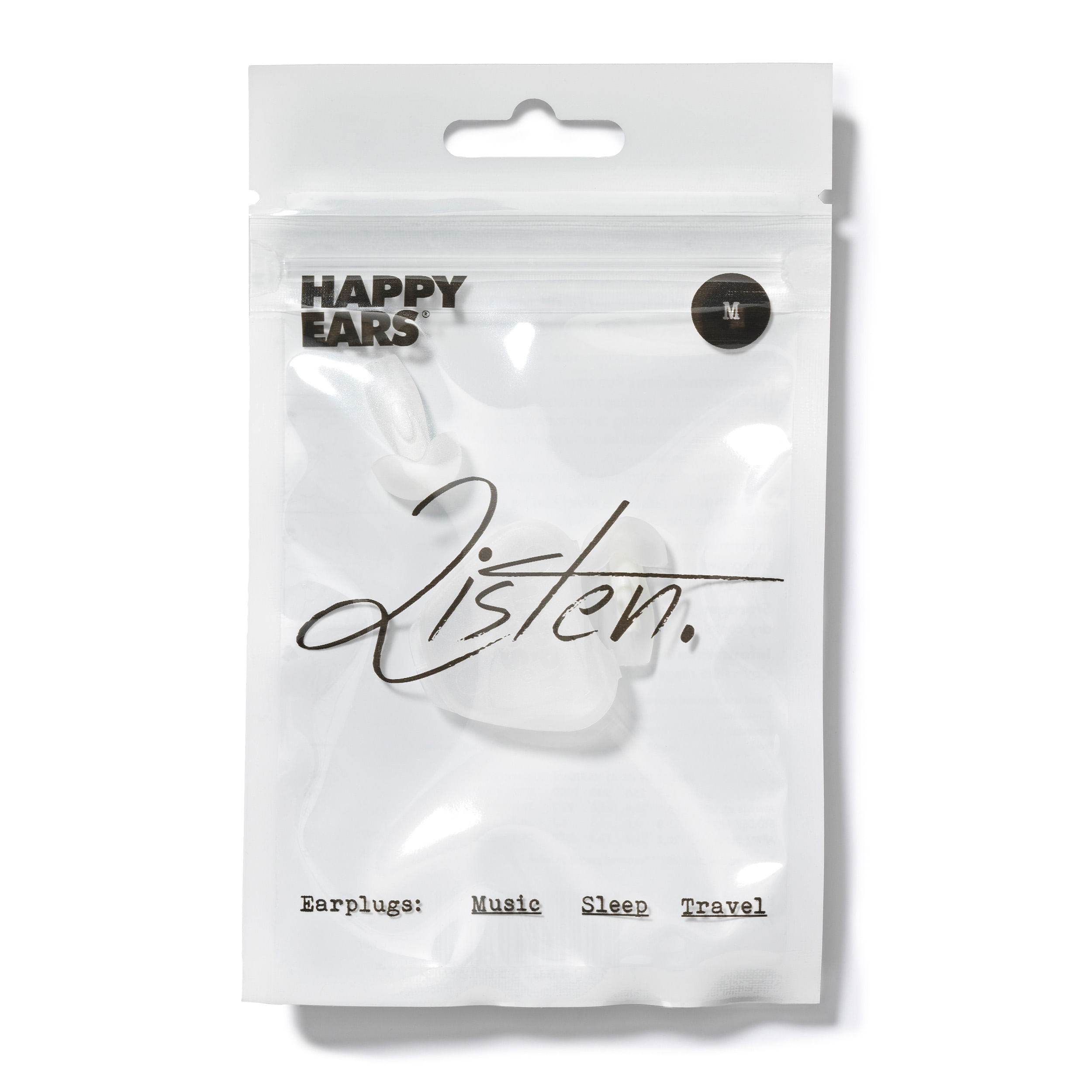 Tapón de oídos Happy Ears para atenuación de sonido medianos - TO M TAPONES OIDOS TALLA M HAPPY EARS