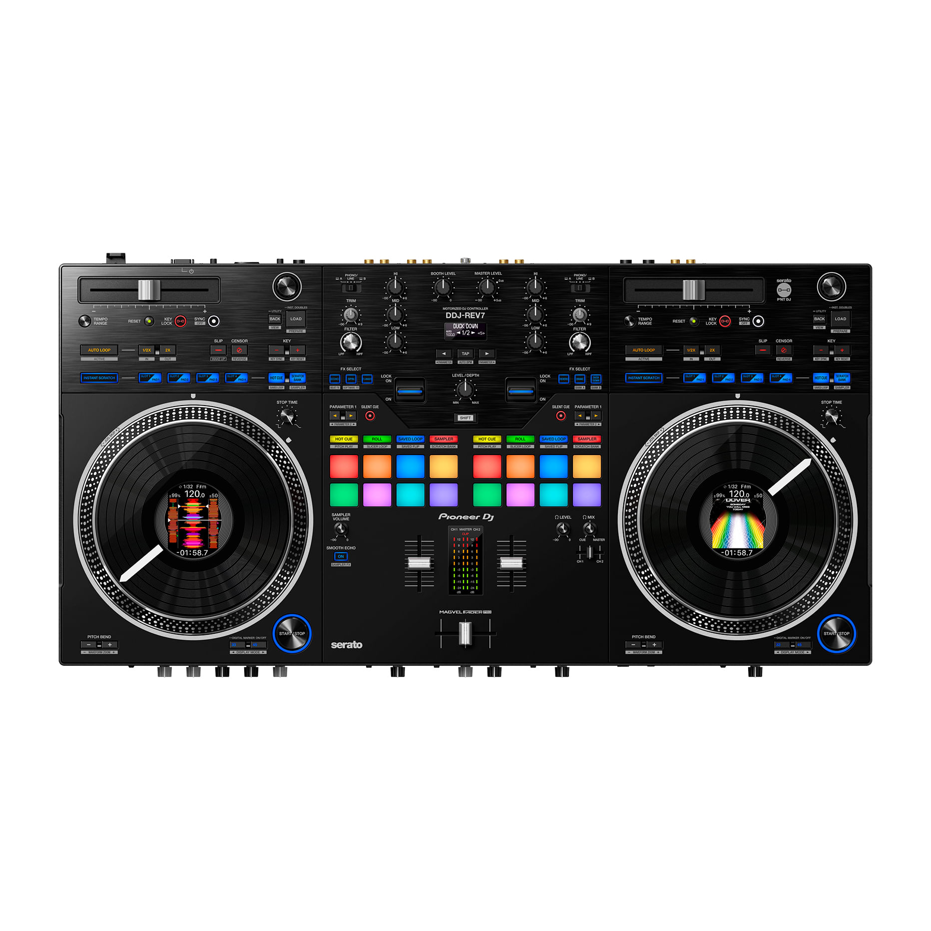 Pioneer DJ DDJ-REV7 Controlador DJ profesional - DDJ-REV7 CONTROLADOR DJ 2 CANALES Pioneer DJ