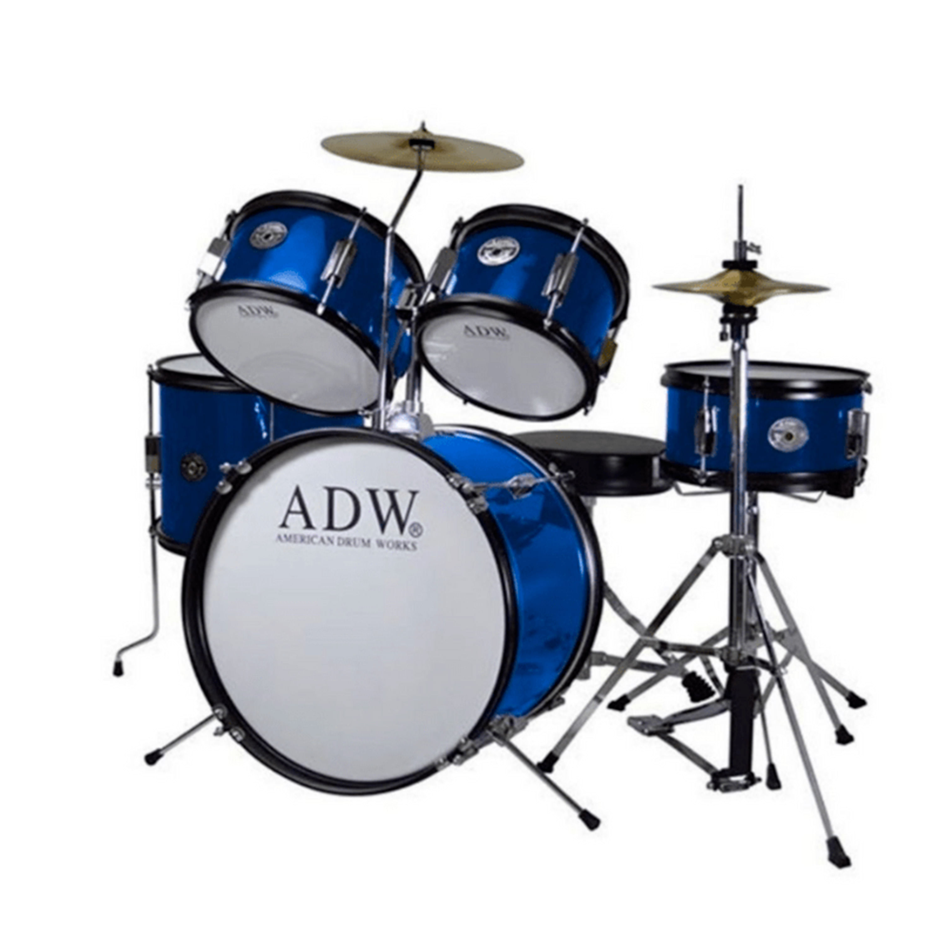 Batería para niños ADW Junior ADJ5J color azul - ADJ5J JUNIOR BL BATERIA ADW