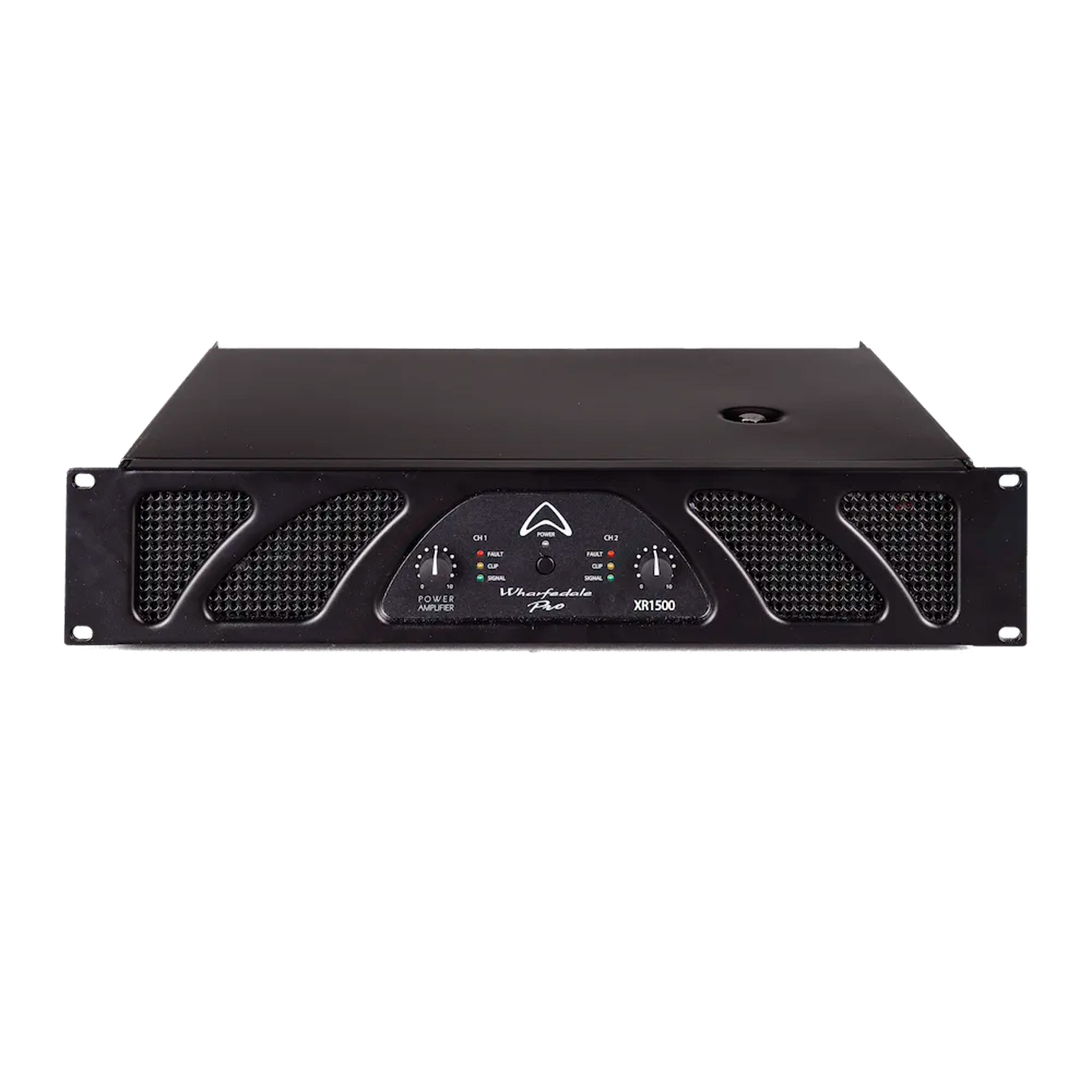 Amplificador de potencia Wharfedale XR1500 color negro - XR1500 BK AMPLIFICADOR POTENCIA WHARFEDALE