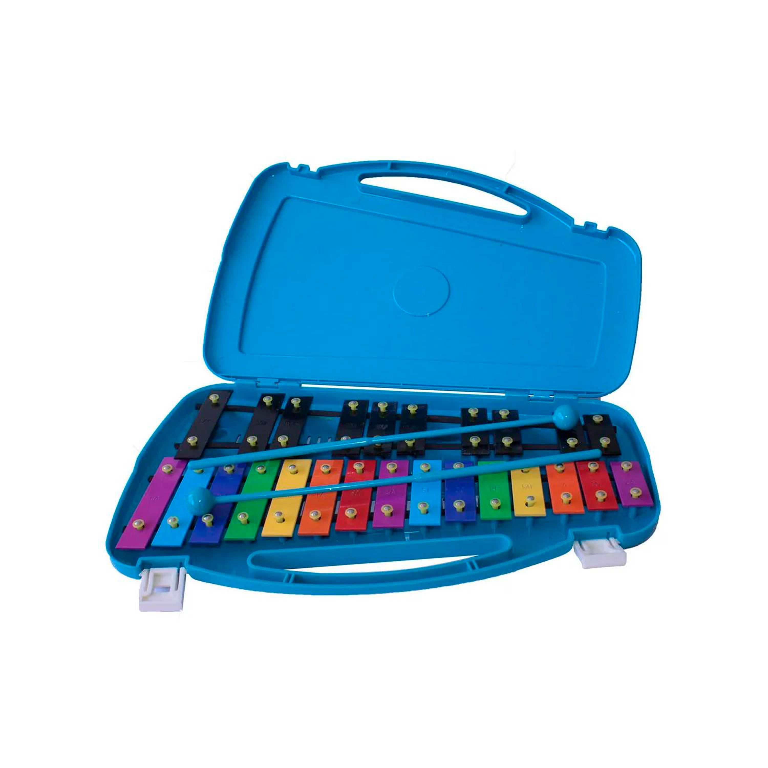 Metalófono Baldassare SG-25C color azul - SG-25C BY METALOFONO CAJA COLOR AZUL BALDASSARE