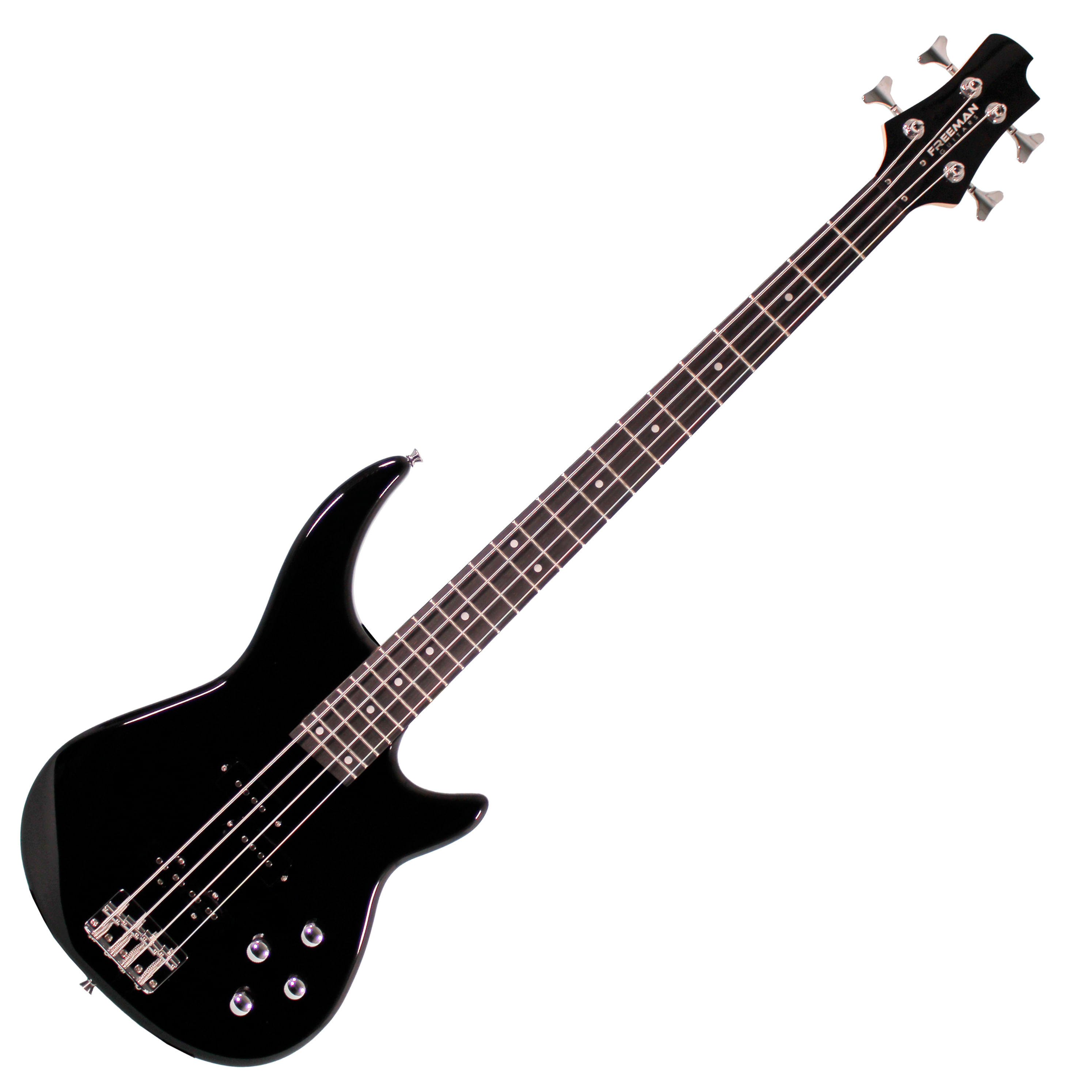 Bajo Eléctrico Freeman AP Series E84 - Black - E84 PJ BASS BK BAJO ELECTRICO 4 CUERDAS FREEMAN