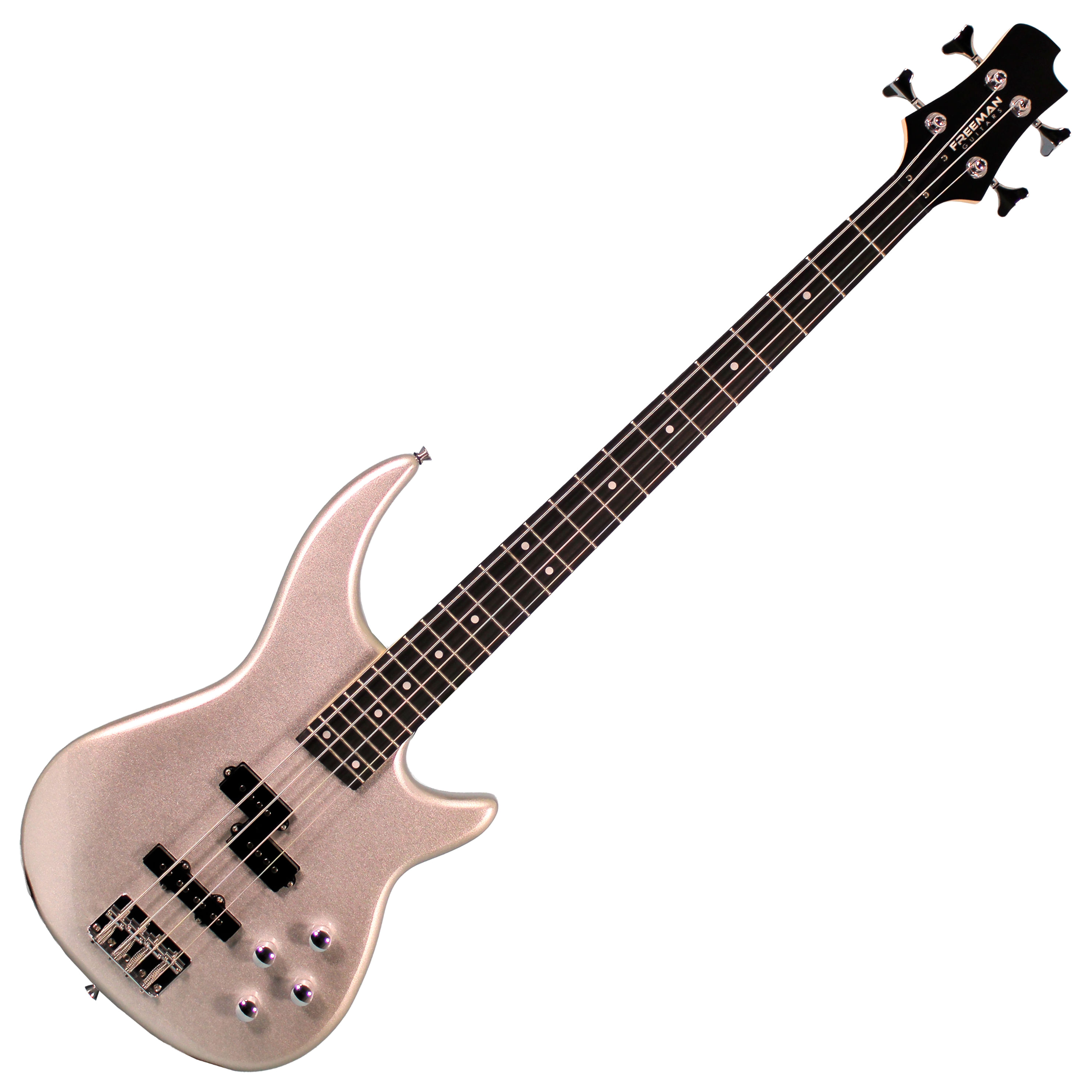 Bajo Eléctrico Freeman AP Series E84 - Silver - E84 PJ BASS SIL BAJO ELECTRICO 4 CUERDAS FREEMAN