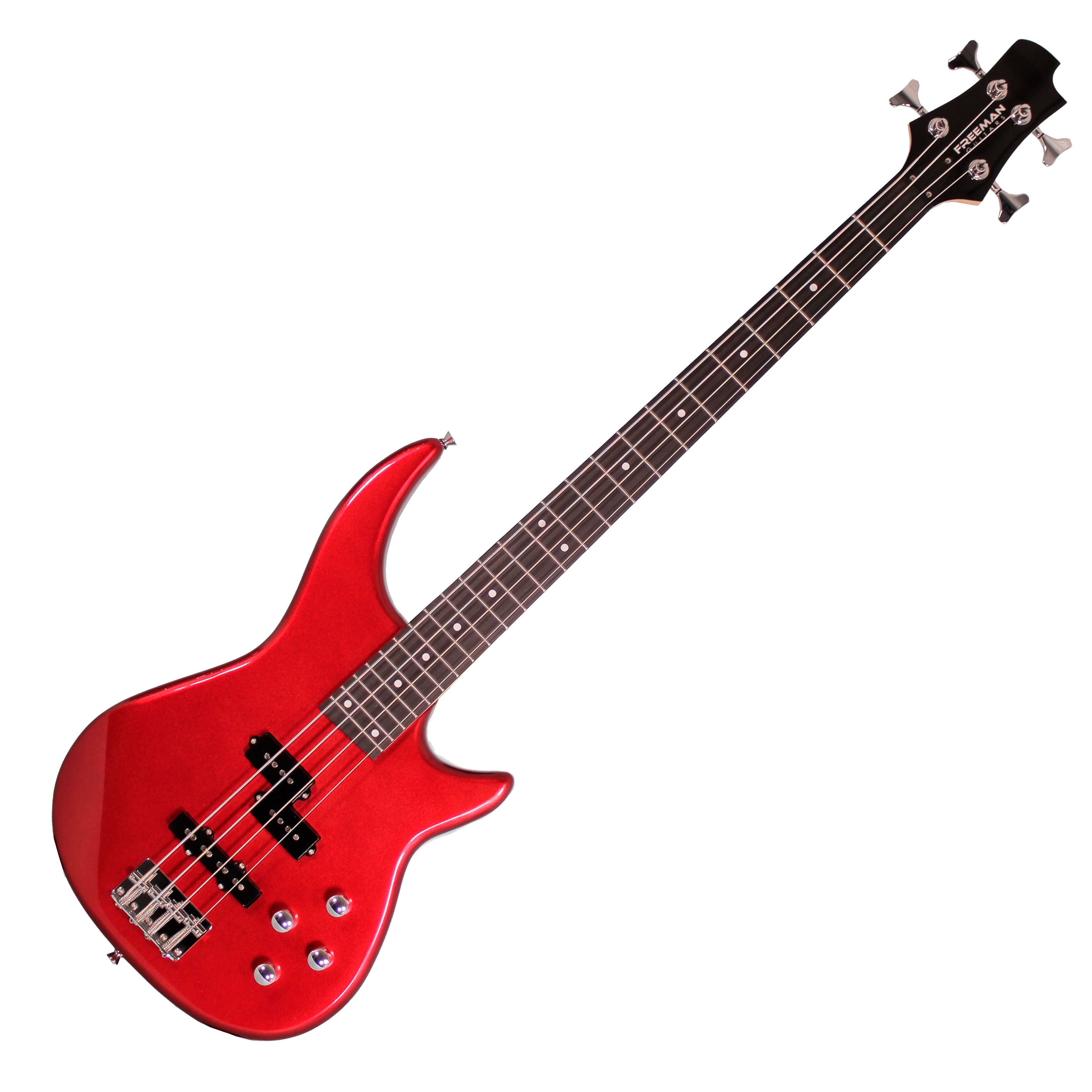 Bajo Eléctrico Freeman AP Series E84 - Wine Red - E84 PJ BASS WRD/WR BAJO ELECTRICO 4 CUERDAS FREEMAN