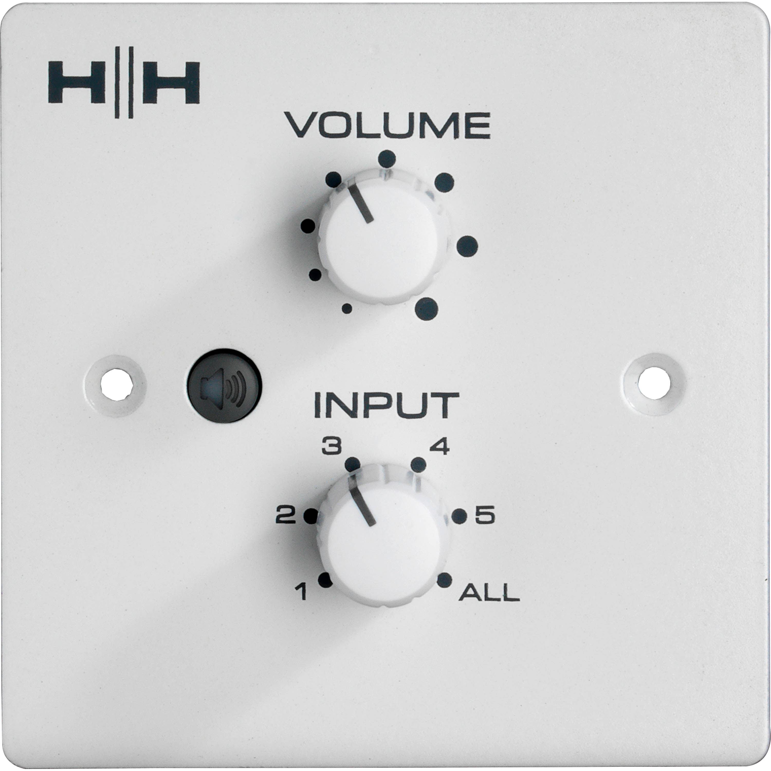 Panel de control de pared HH audio MZ-C2-EU-WH para modelos MZ - MZ-C2-EU-WH CONTROL VOLUMEN ZONA HH AUDIO