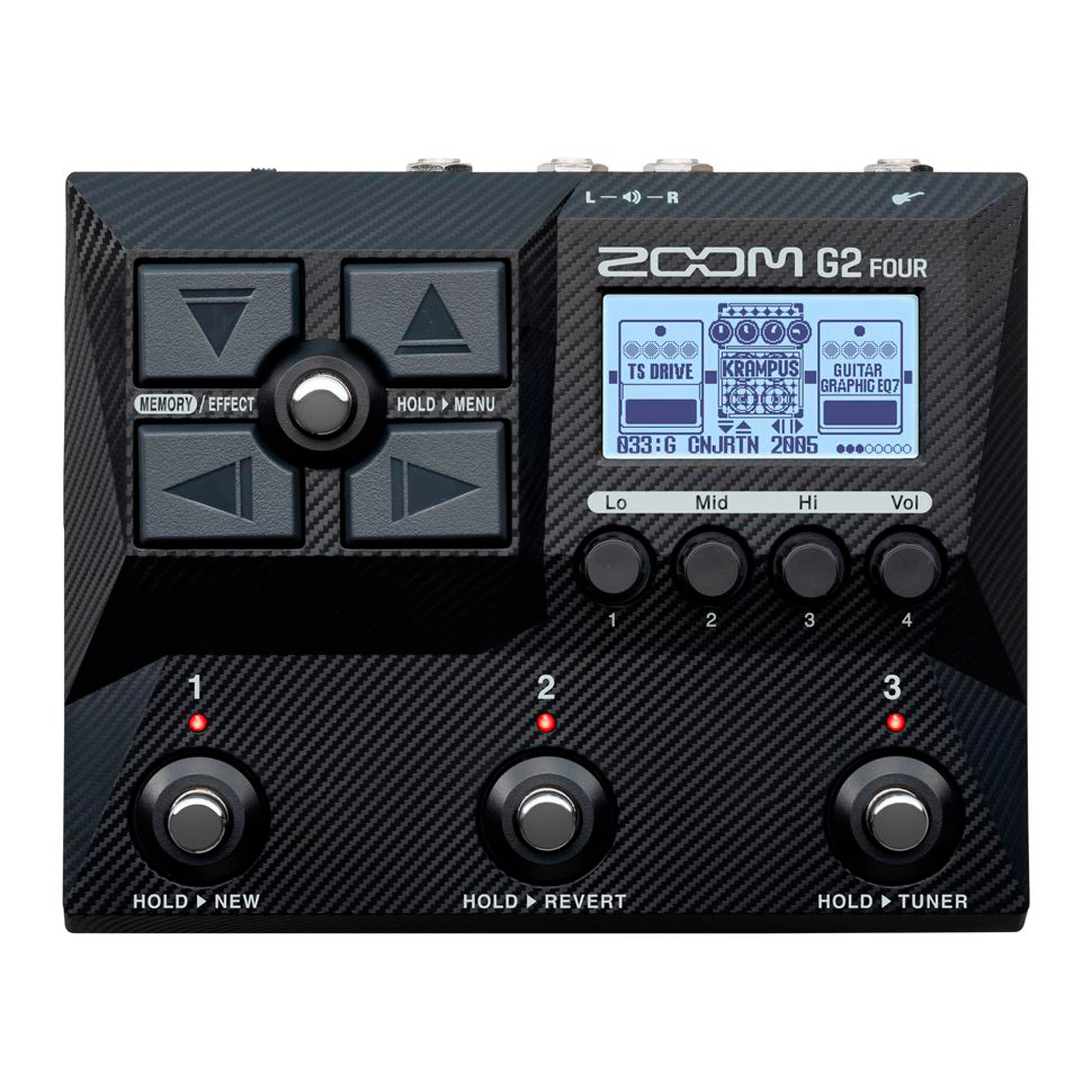 Pedalera multiefecto Zoom G2 Four - G2 FOUR PEDALERA MULTIEFECTO ZOOM