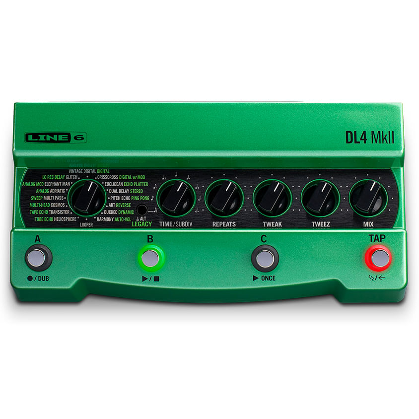 Pedal Delay Line 6 DL4 MkII - DL4 MKII PEDAL EFECTO LINE 6