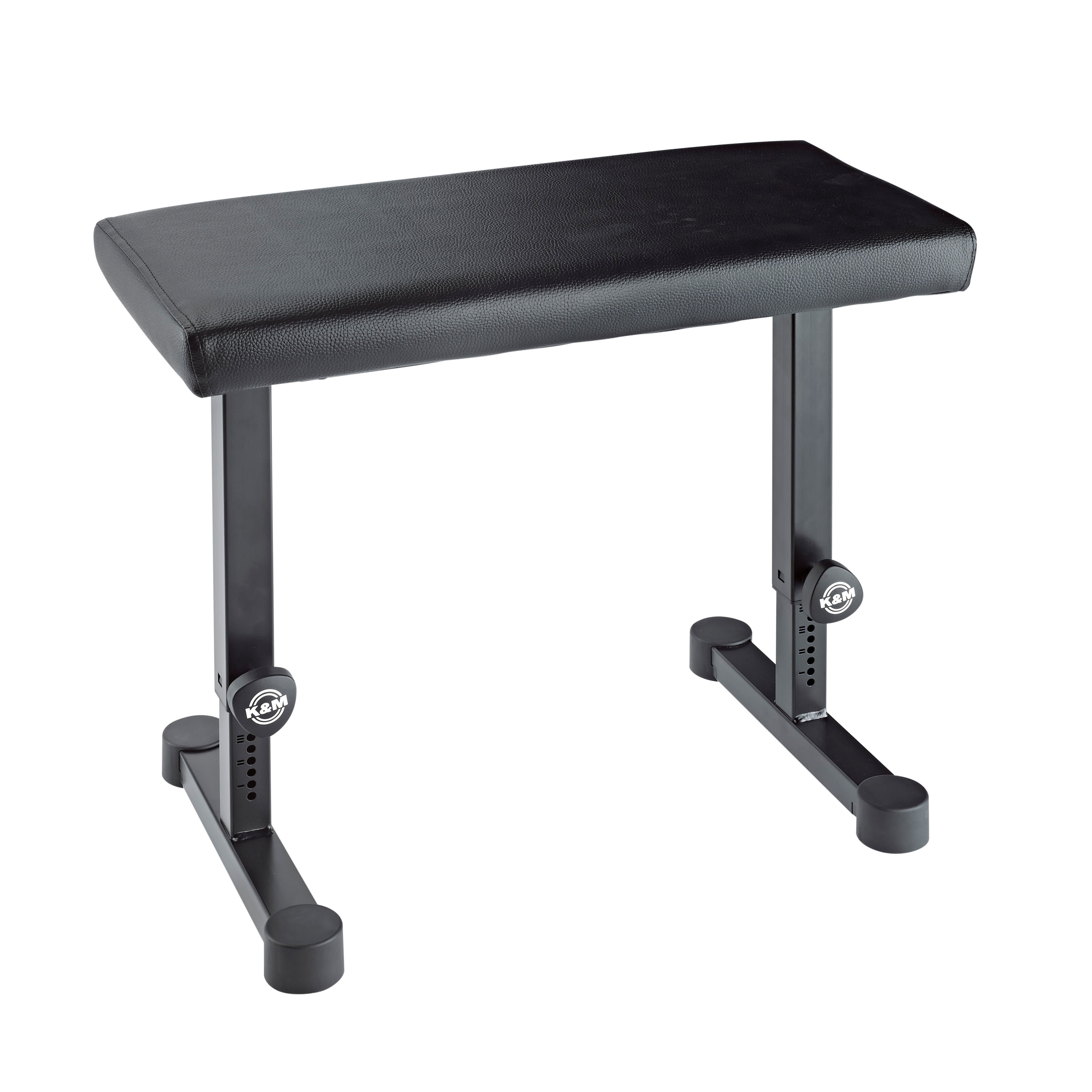 Sillín para piano K&M 14085-019-55 color negro - 14085-019-55 SILLIN PIANO ALTURA REGULABLE BK K&M