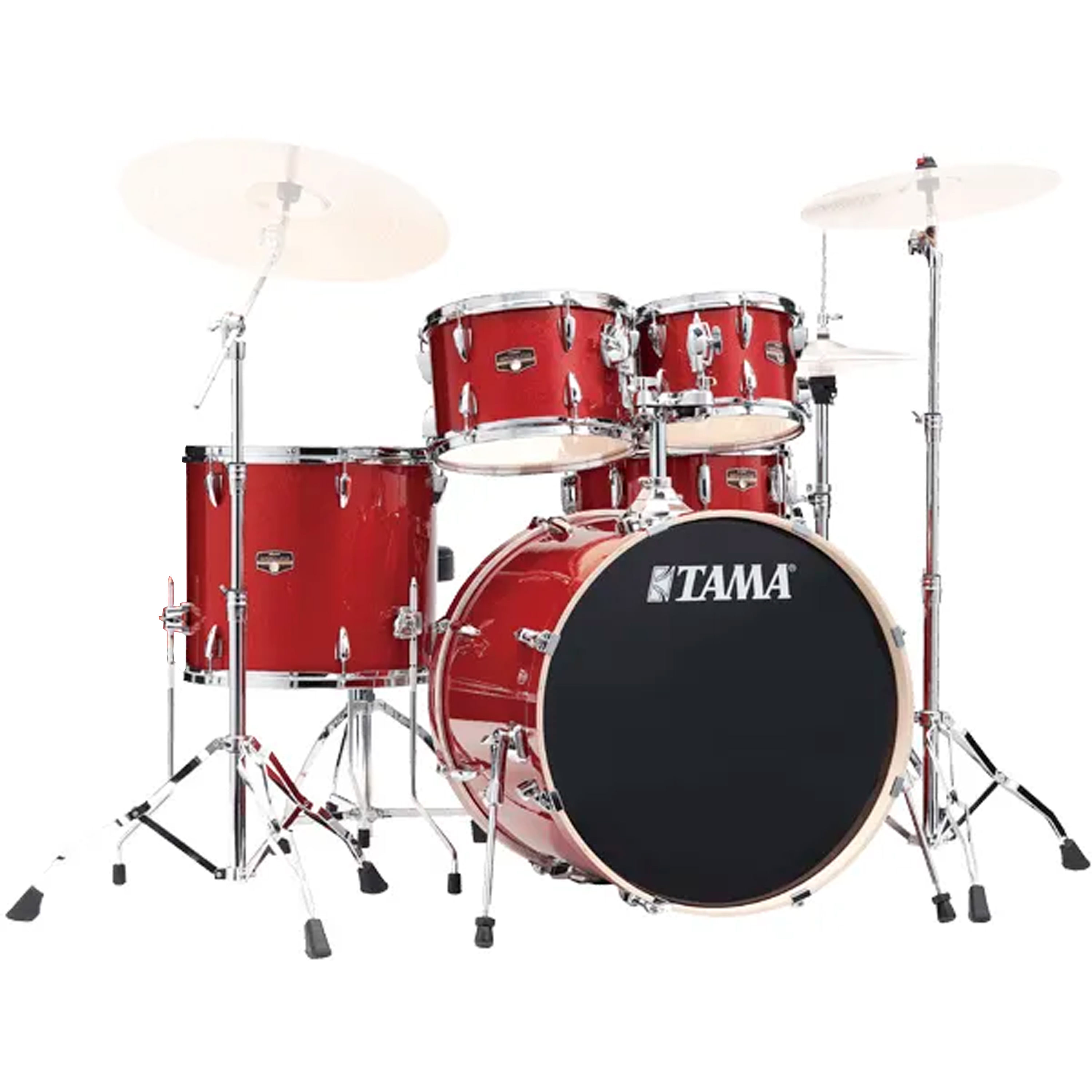 Batería acústica Tama Imperialstar IP52H6W 5 piezas - Burnt Red Mist - IP52H6W BRM BATERIA TAMA
