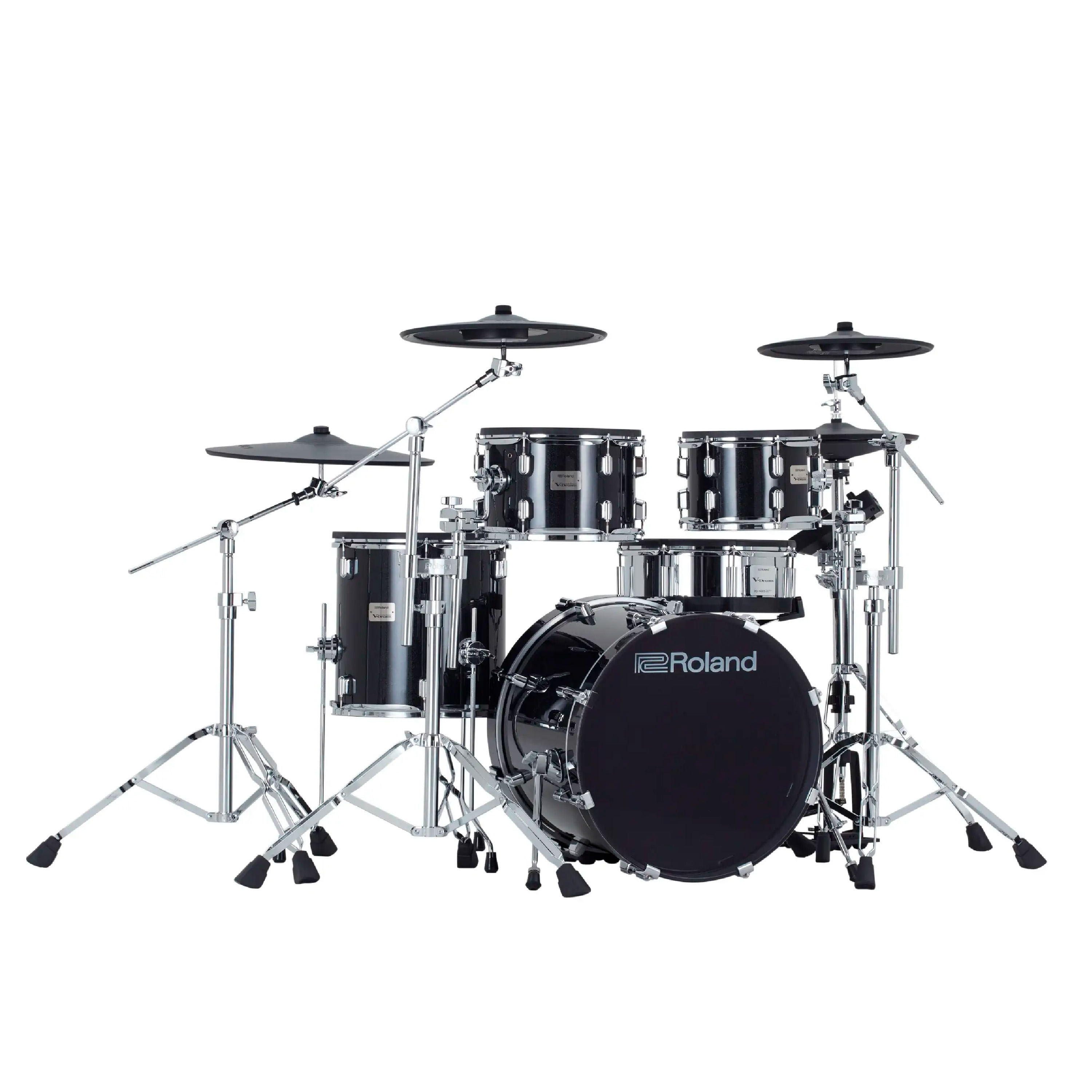 Batería electrónica Roland VAD 507 + KD 200 - VAD507-1 + VAD507-2 BATERIA ELECTRONICA C/STAND DTS321 + KD-200-MS ROLAND