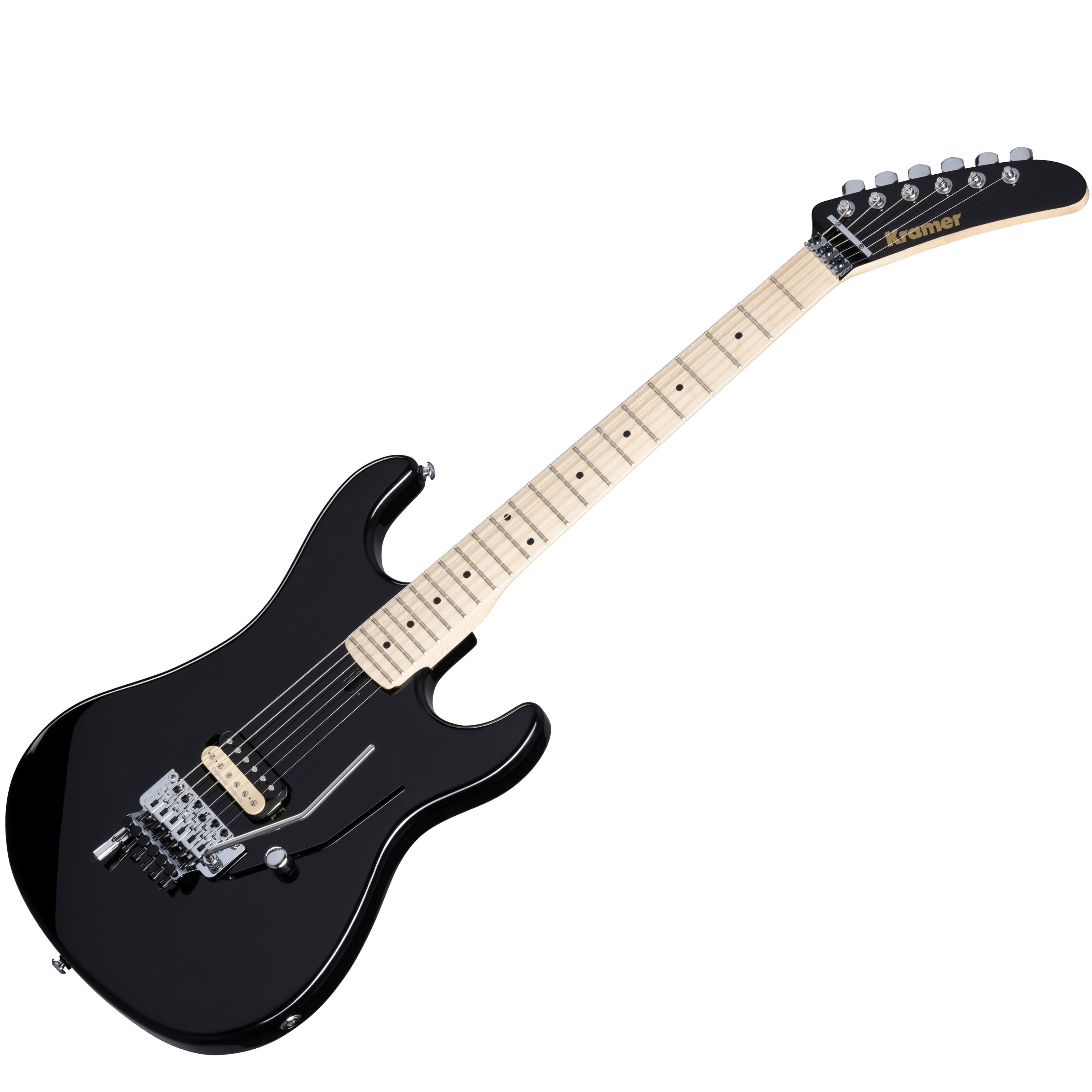 Guitarra eléctrica Kramer The 84 EVH D-Tuna Ebony - THE 84 EVH D-TUNA GUITARRA ELECTRICA EBONY KRAMER