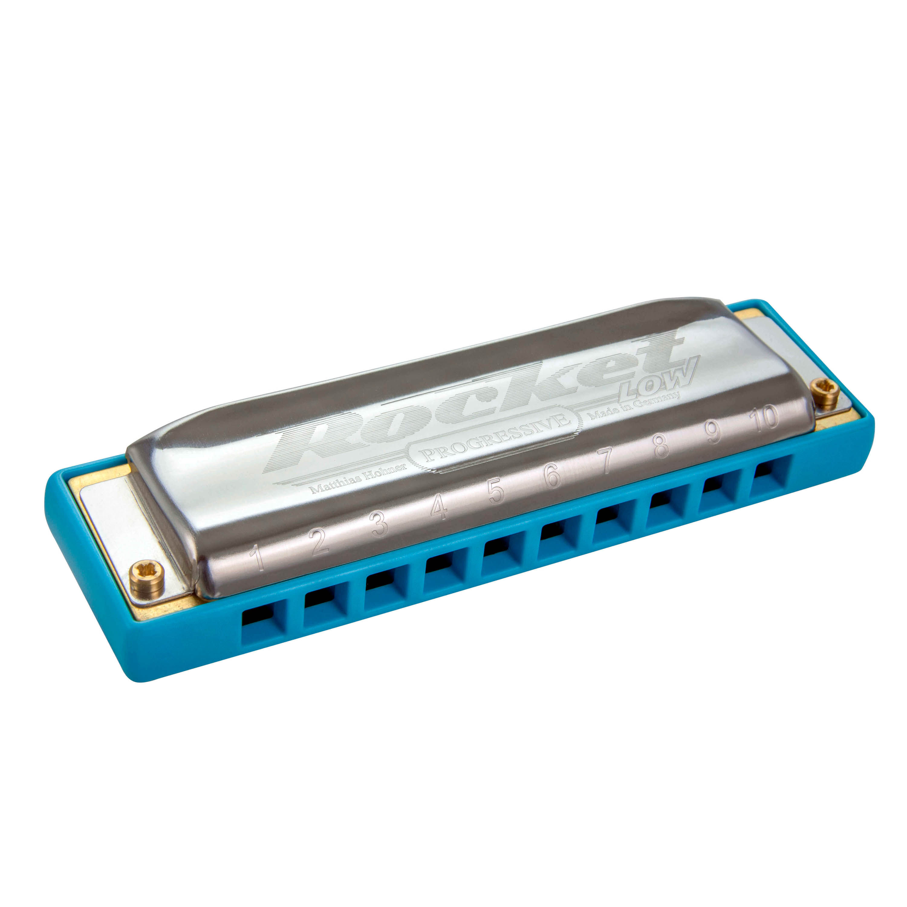 Armónica Hohner Progressive Rocket Low diatónica LC - M201697X ARMONICA LC ROCKET LOW HOHNER