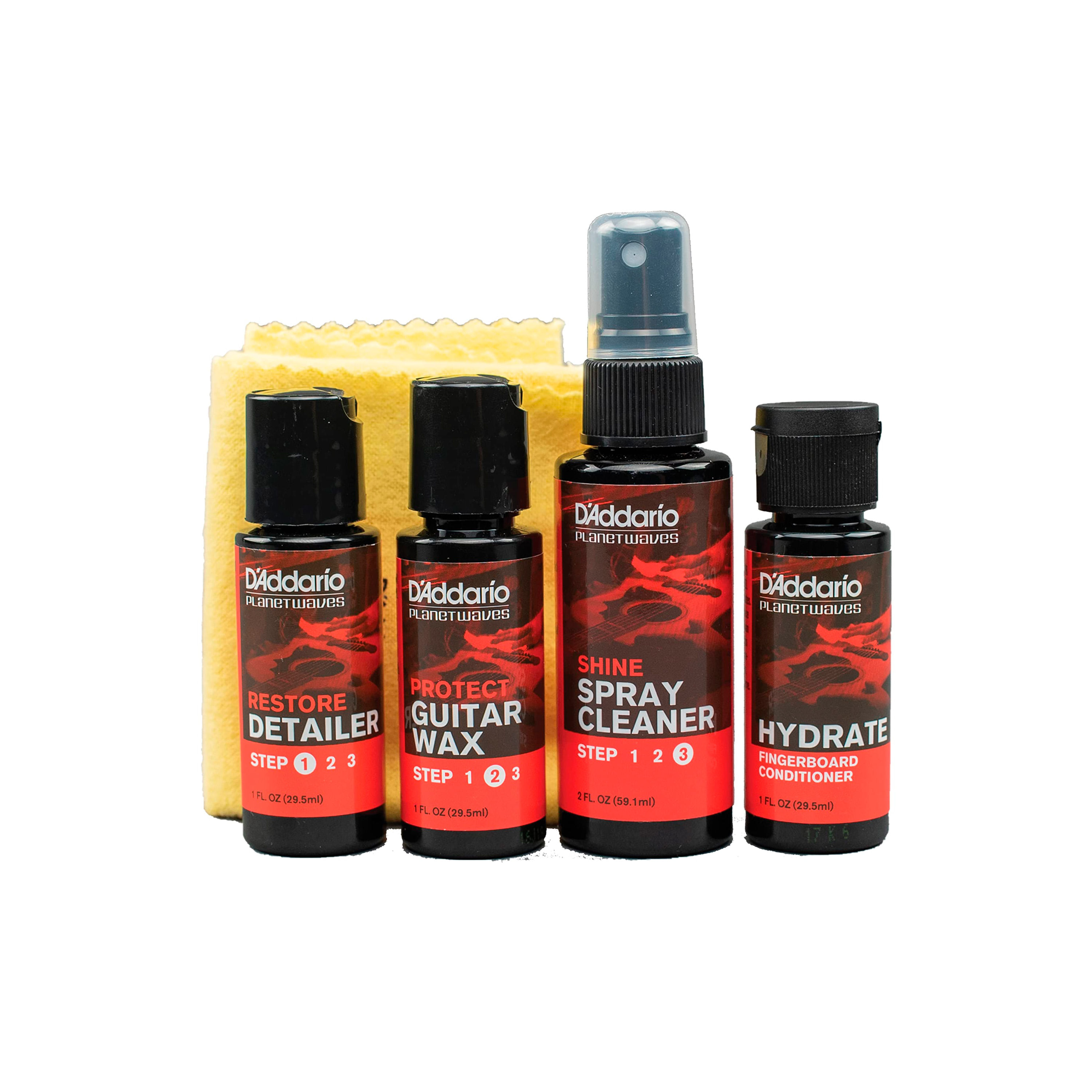 Kit de limpieza D'Addario PW-GCB-01 - PW-GCB-01 KIT LIMPIEZA DADDARIO