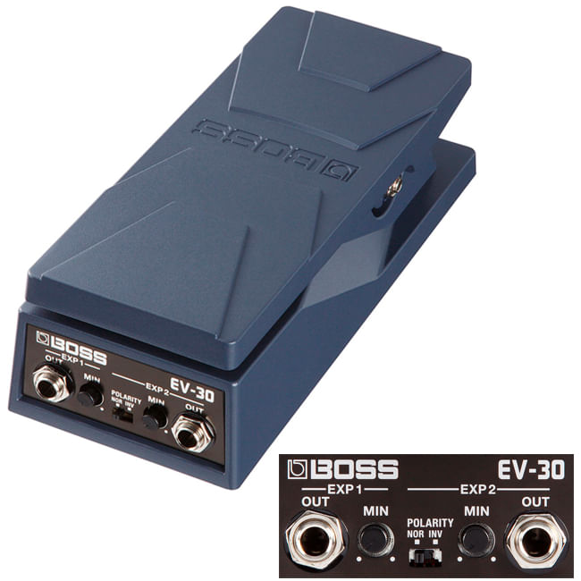 Pedal de expresión dual Boss EV-30 - EV-30 PEDAL EFECTO EXPRESION DUAL BOSS