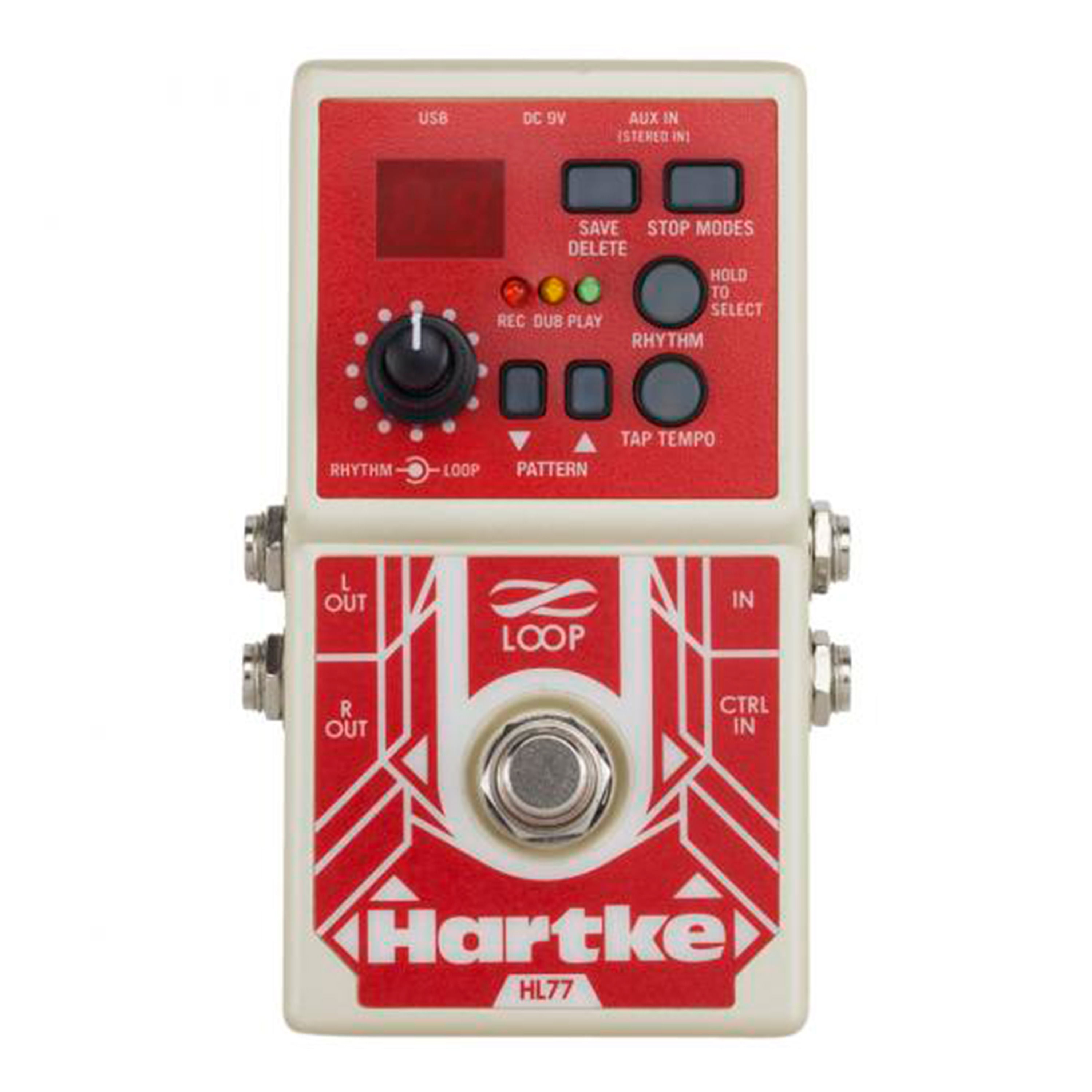 Pedal Efecto Bajo Looper Hartke HL77 - HL77 PEDAL EFECTO BAJO LOOPER HARTKE SYSTEMS