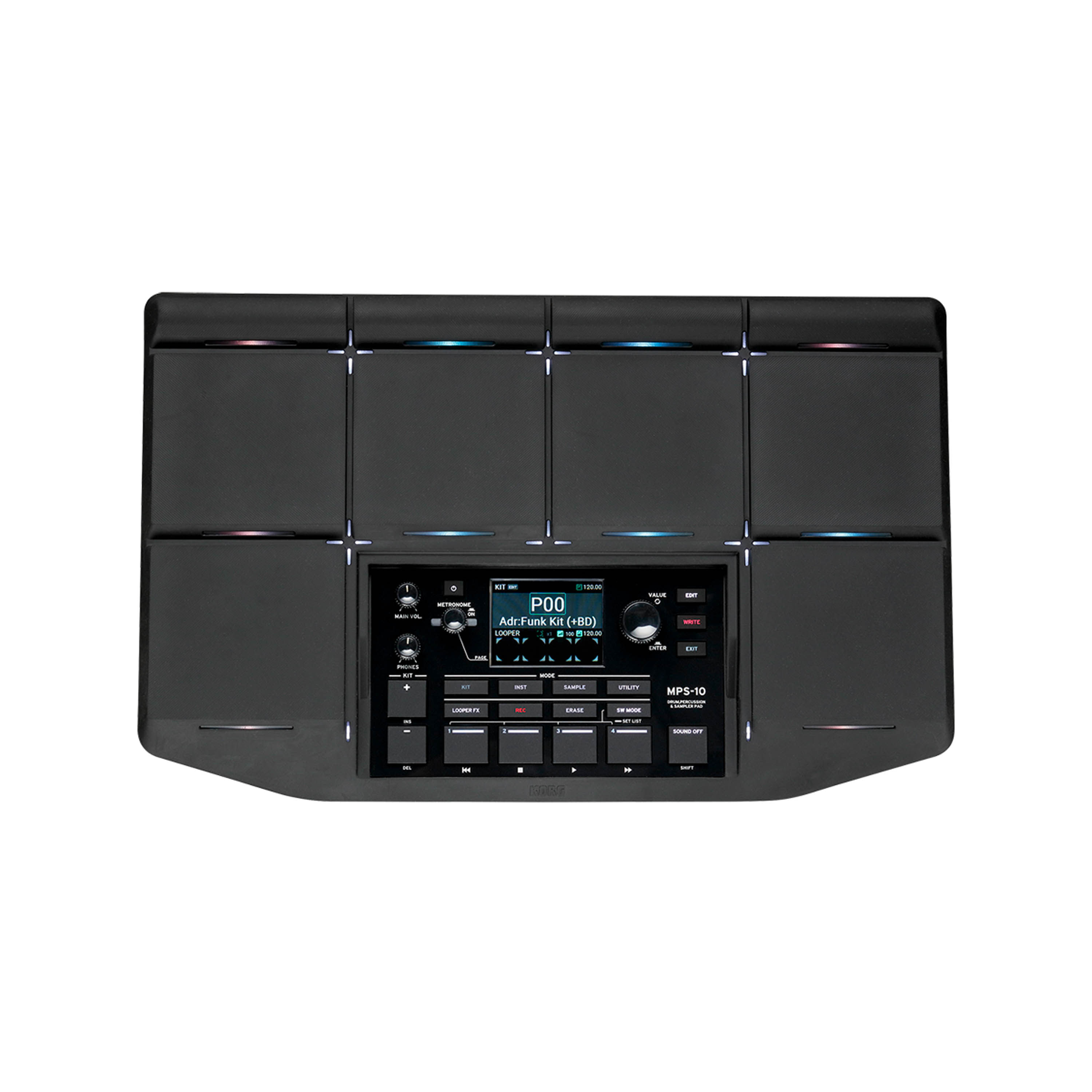 Pad de percusión Korg MPS-10 - MPS-10 SINTETIZADOR KORG