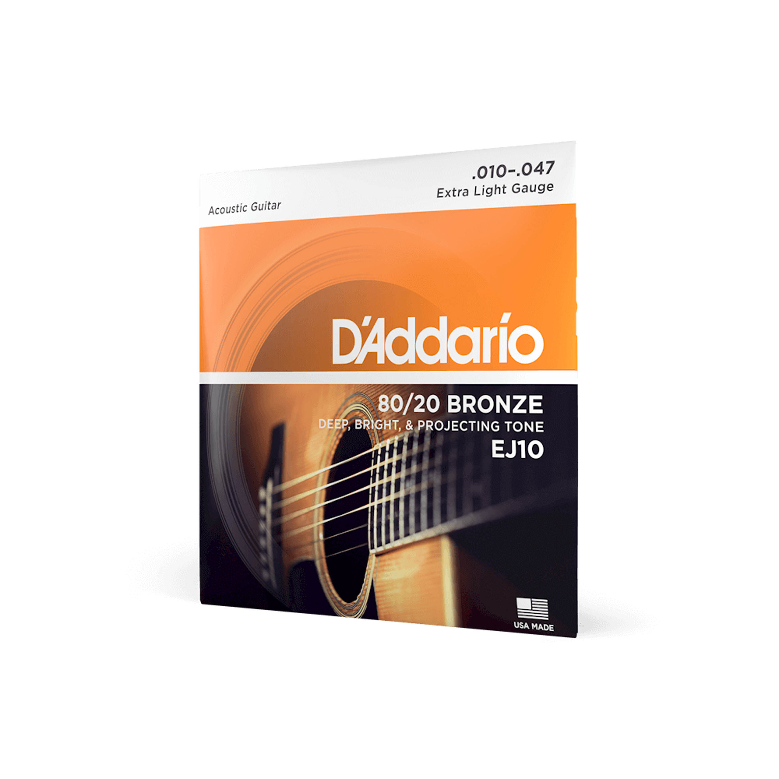 Set de cuerdas de Bronce D'addario EJ10 Extra Light - EJ10 CUERDAS GUITARRA CLASICA 80/20 BRZ X-LITE DADDARIO