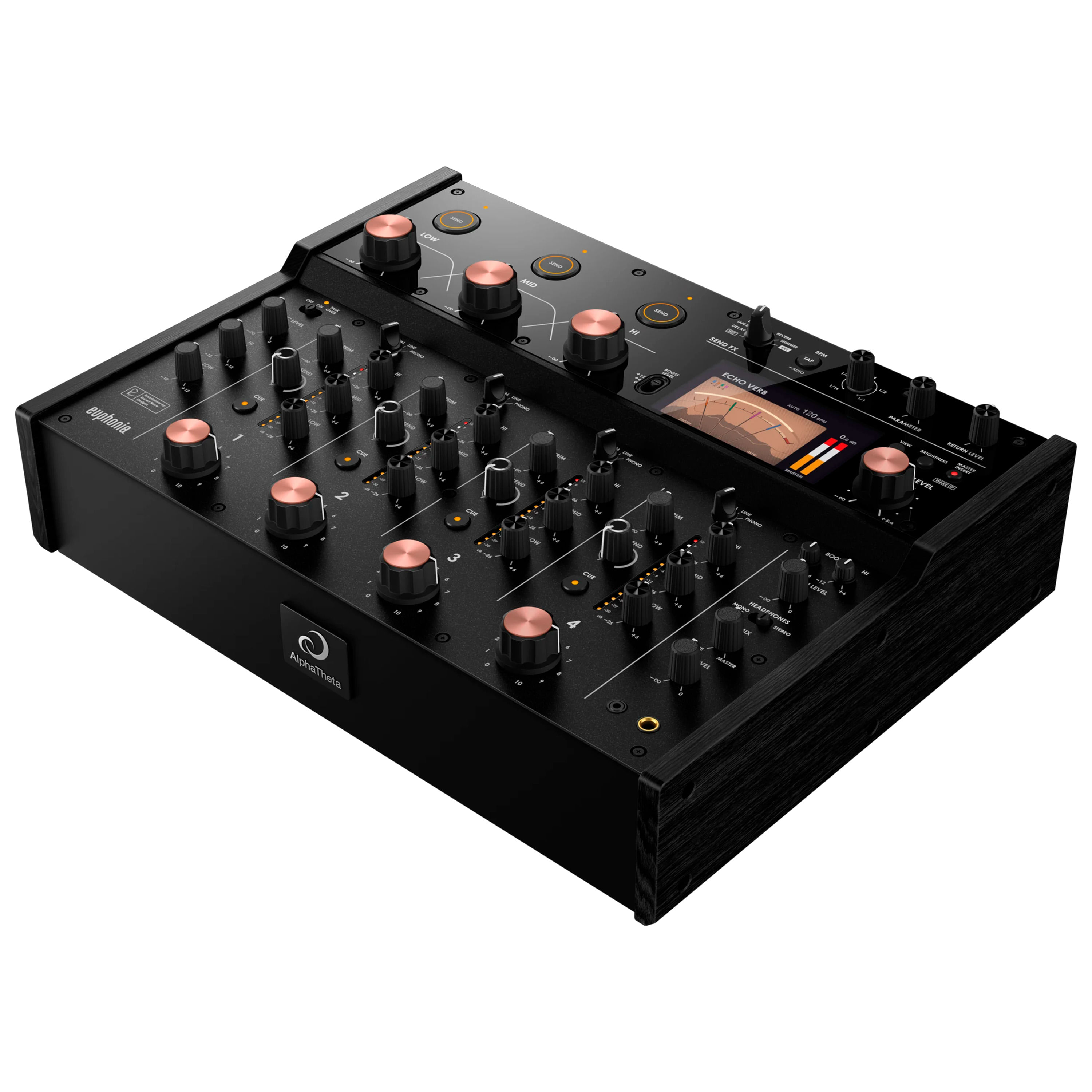 Mixer Análogo Rotatorio AlphaTheta By Pioneer Dj Euphonia - EUPHONIA MIXER DJ ROTARY PIONEER DJ